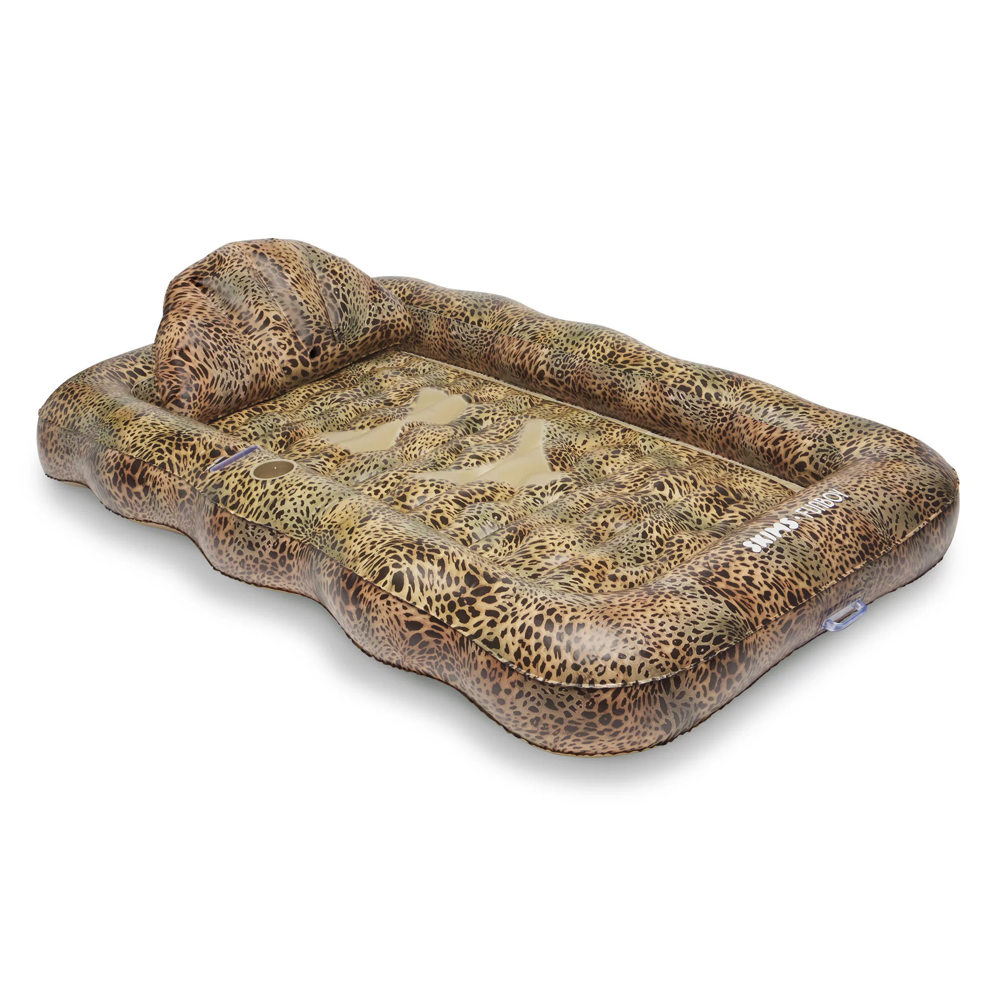 FUNBOY X SKIMS TANNING POOL LOUNGER | CHEETAH SKIN PRINT - Image 2