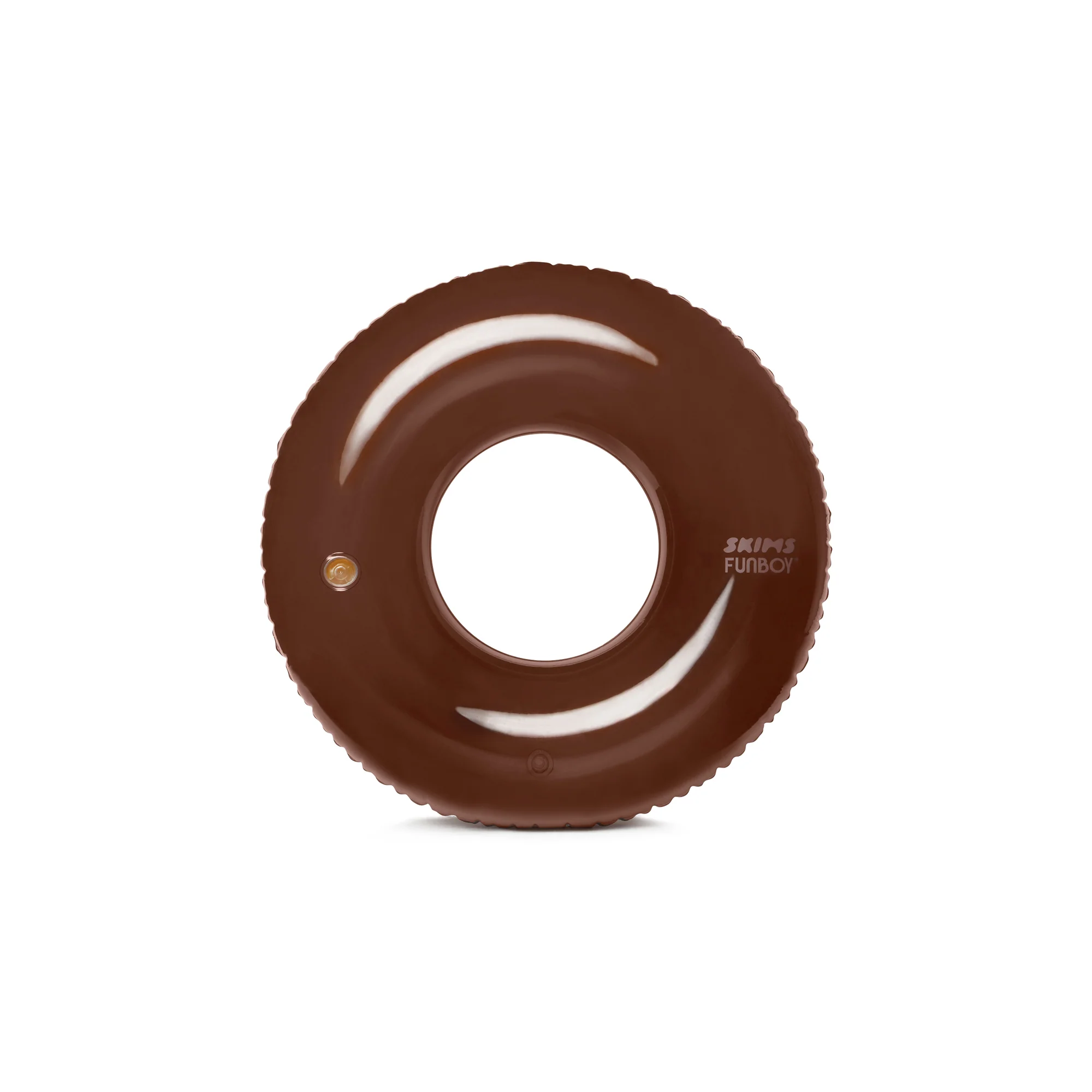 FUNBOY X SKIMS VINTAGE TUBE FLOAT | COCOA AND CLEAR