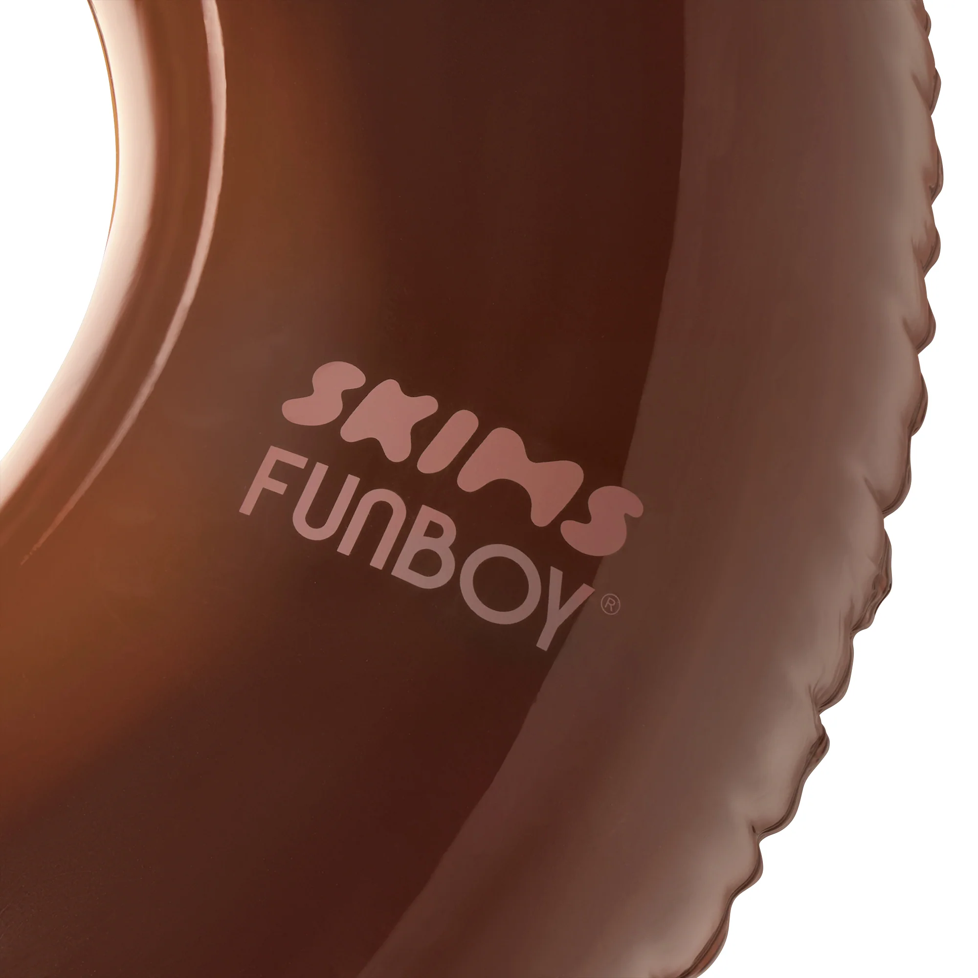 FUNBOY X SKIMS VINTAGE TUBE FLOAT | COCOA AND CLEAR - Image 3