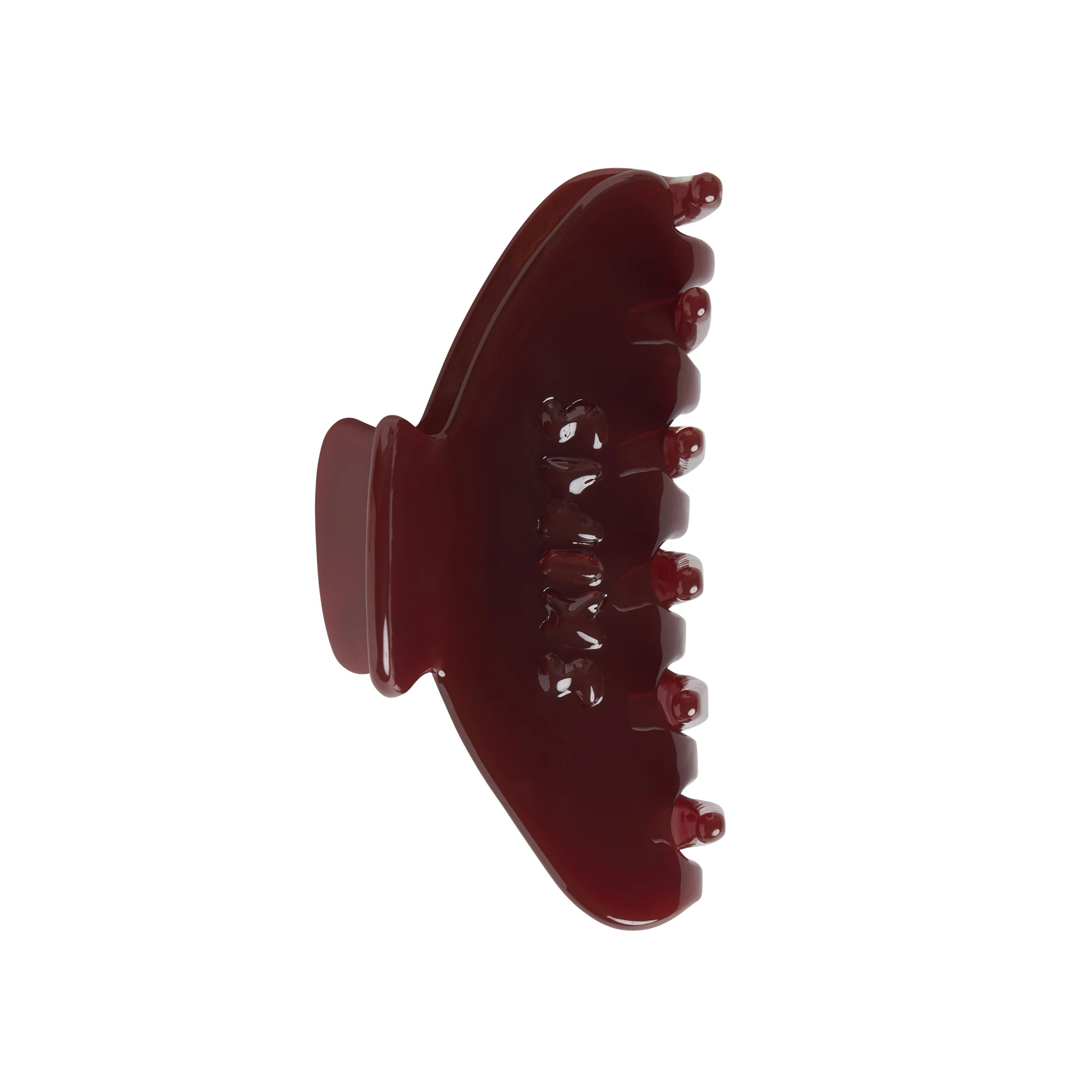 GETTING READY ACCESSORIES EMBOSSED LOGO MINI CLAW CLIP | HENNA