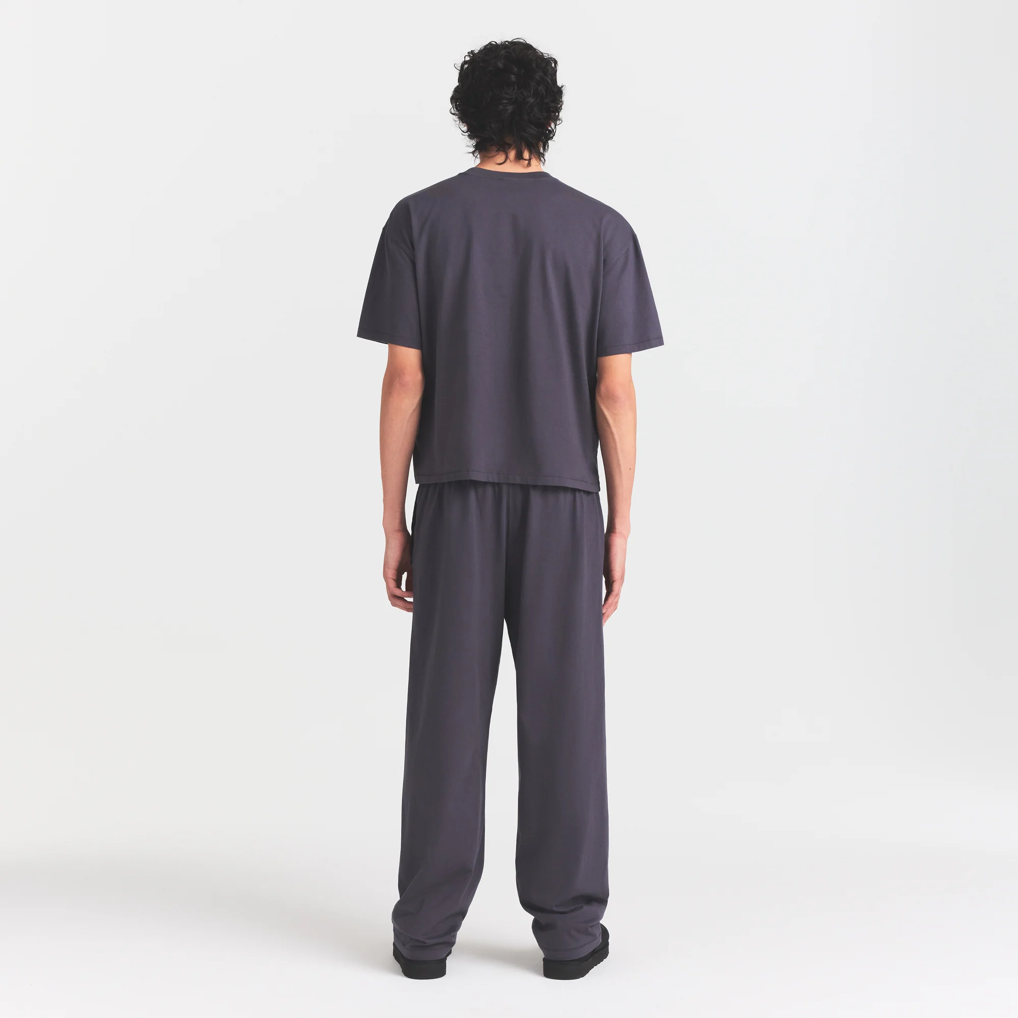 HEAVYWEIGHT COTTON MENS RELAXED PANT | RAVEN - Image 5
