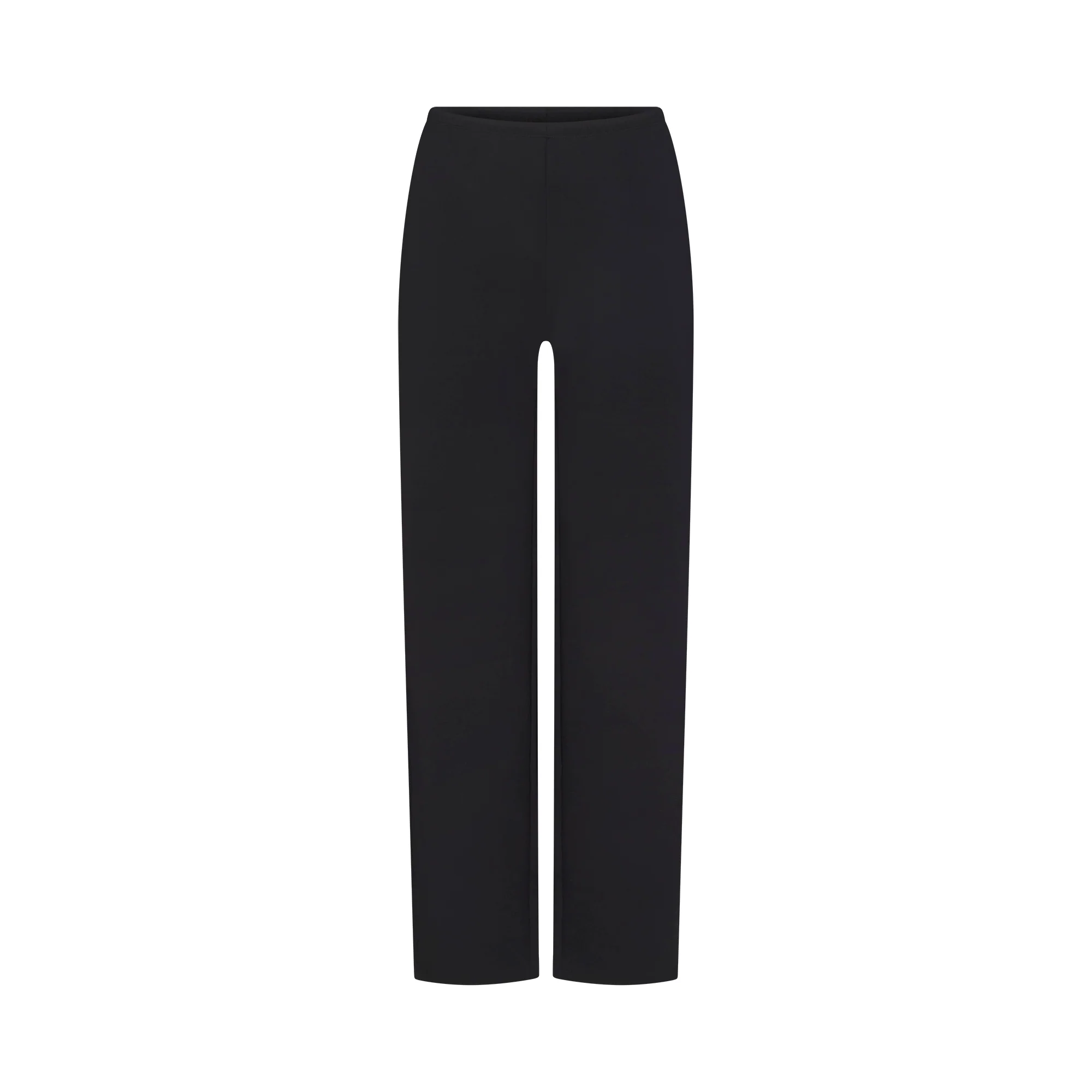 HEAVYWEIGHT CREPE STRAIGHT LEG PANT | OBSIDIAN