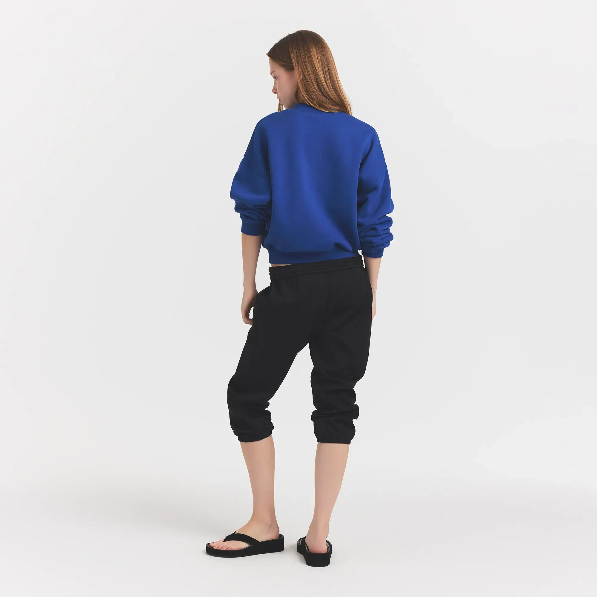 HEAVYWEIGHT FLEECE CREWNECK | COBALT - Image 4