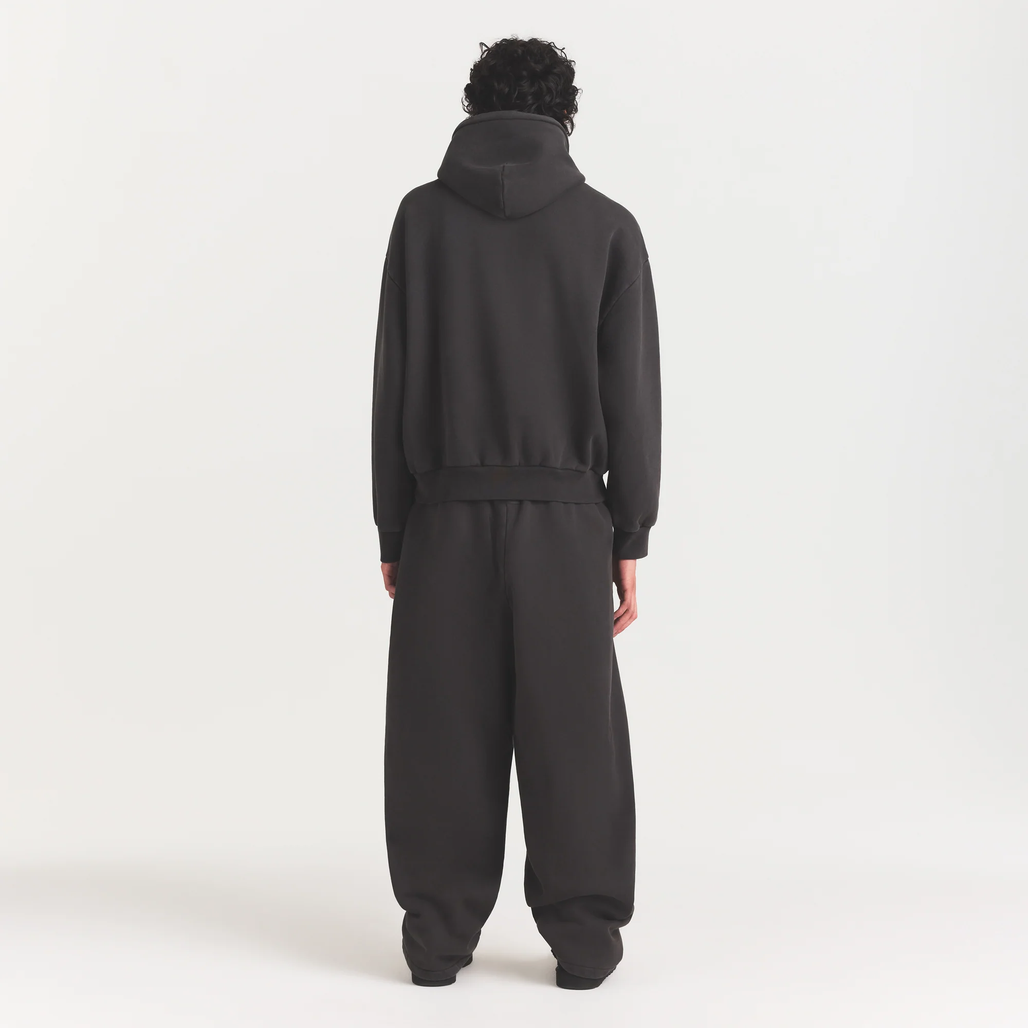 HEAVYWEIGHT FLEECE MENS STRAIGHT LEG PANT | WASHED ONYX - Image 5