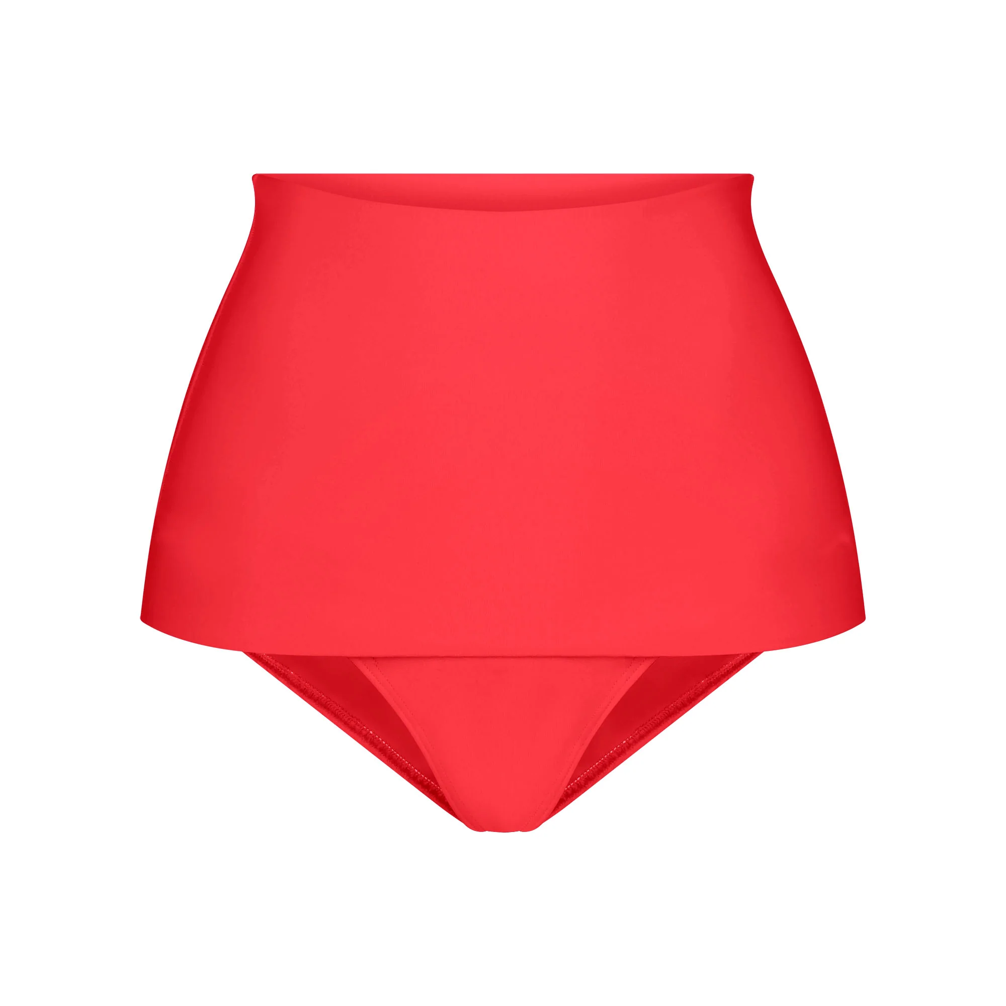 ICONIC SWIM CONVERTIBLE BIKINI BOTTOM | CARMINE