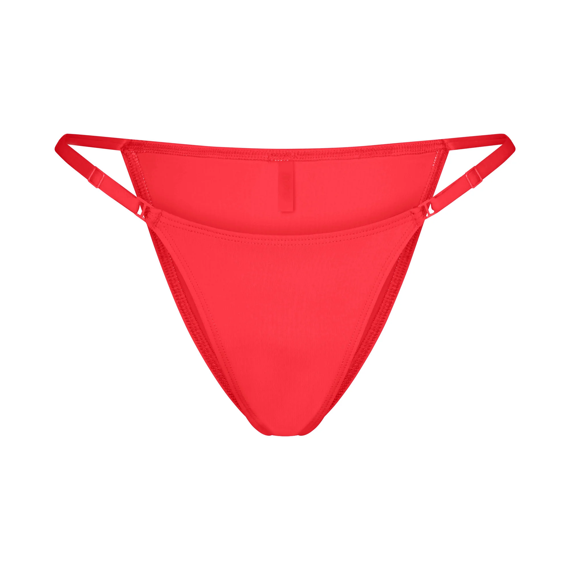 ICONIC SWIM STRING BIKINI BOTTOM | CARMINE