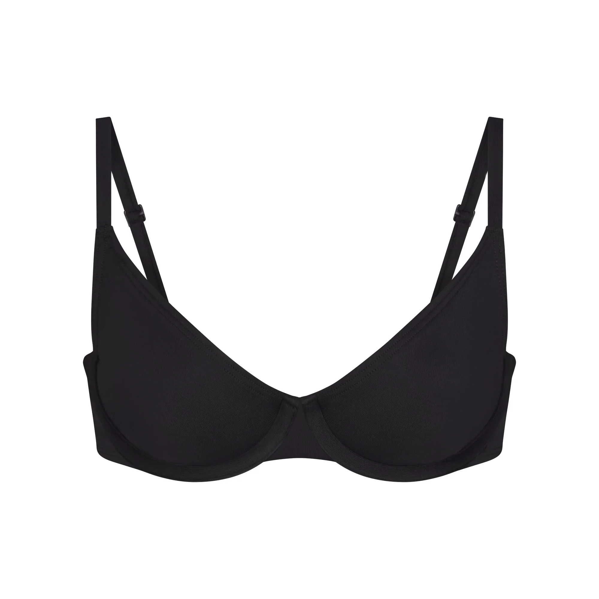 ICONIC SWIM UNDERWIRE BIKINI TOP | OBSIDIAN