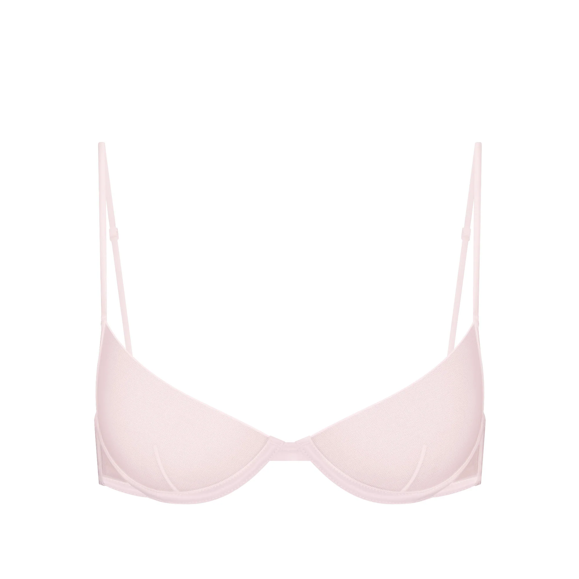 INVISIBLE PLUNGE BRA | BARELY PINK