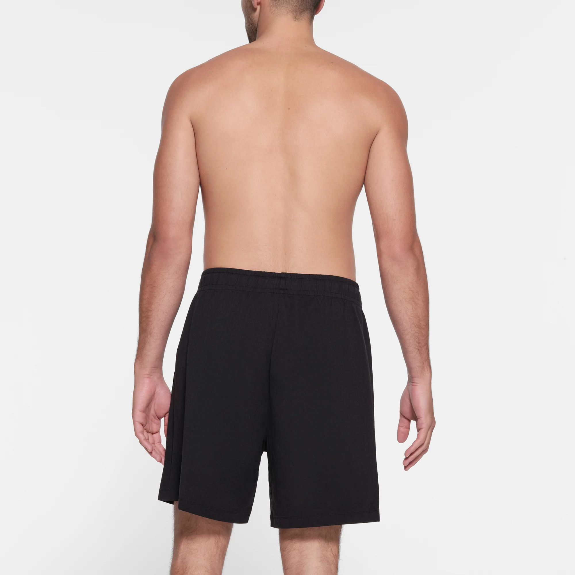 JERSEY LOUNGE MENS RELAXED SHORT | OBSIDIAN - Image 4