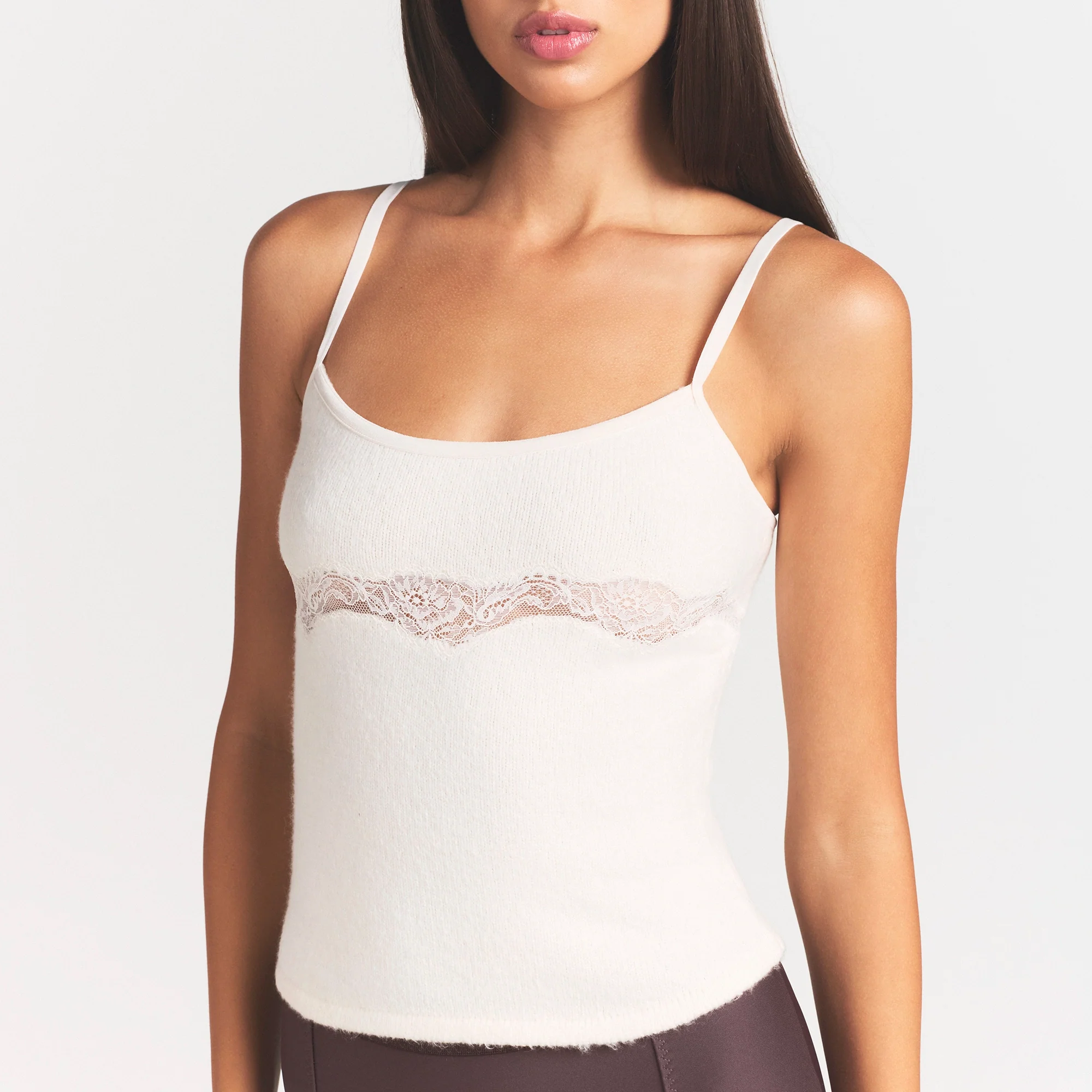 LACE KNIT TANK | SUGAR - Image 5