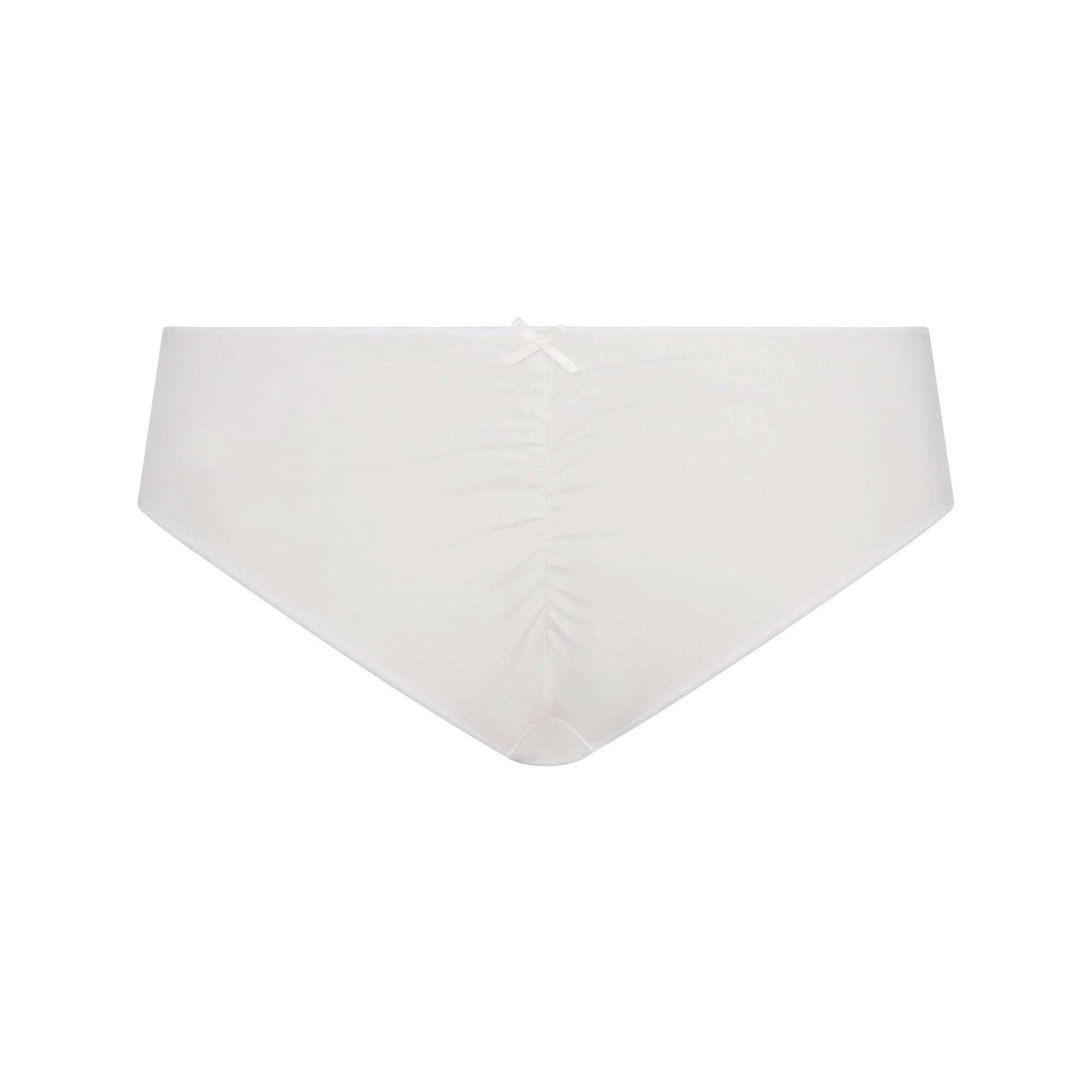 LIGHTWEIGHT COTTON RUCHED BACK HIPSTER | MARBLE TONAL - Image 5