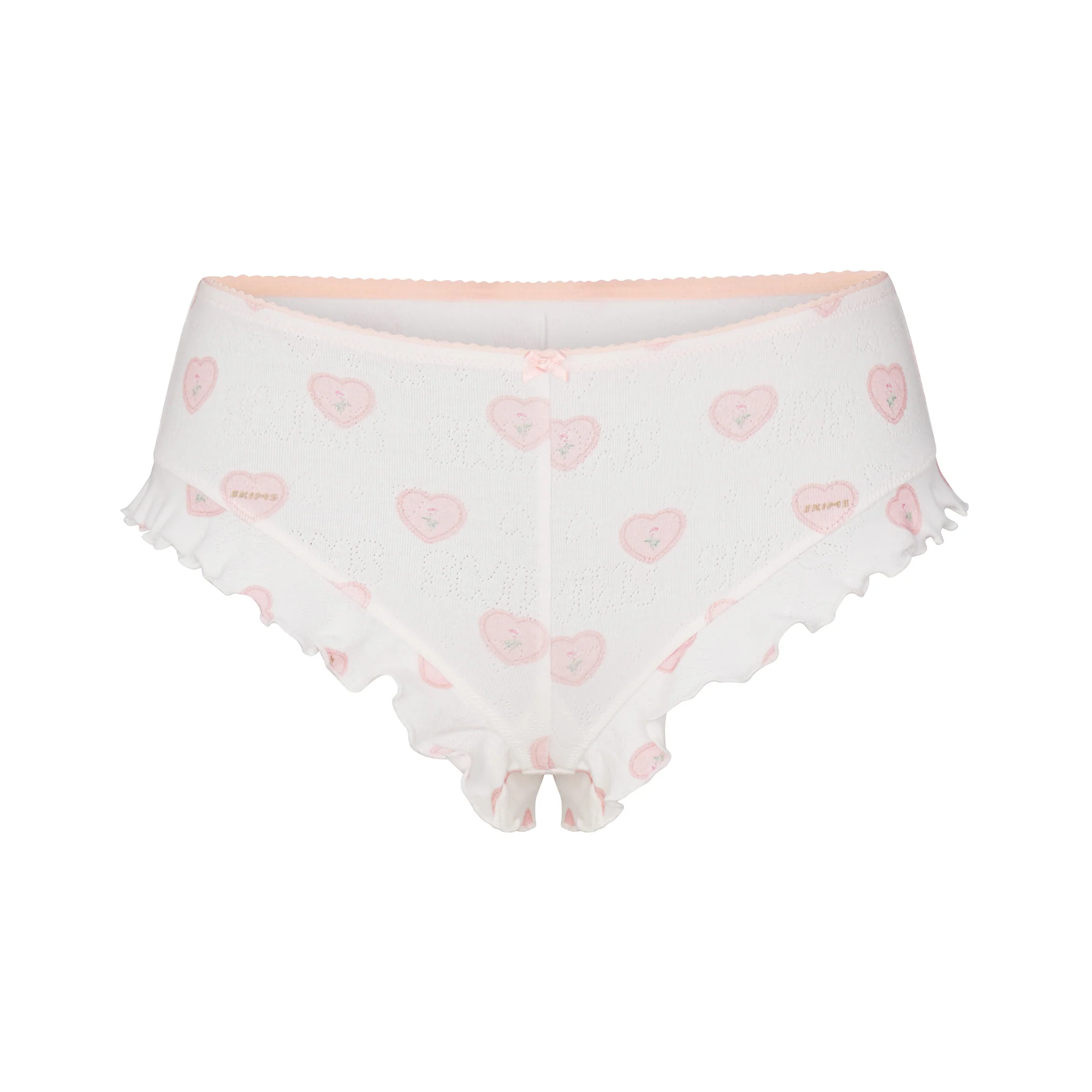 LOGO POINTELLE CAMI SLEEP SET | SNOW LACE HEARTS - Image 8