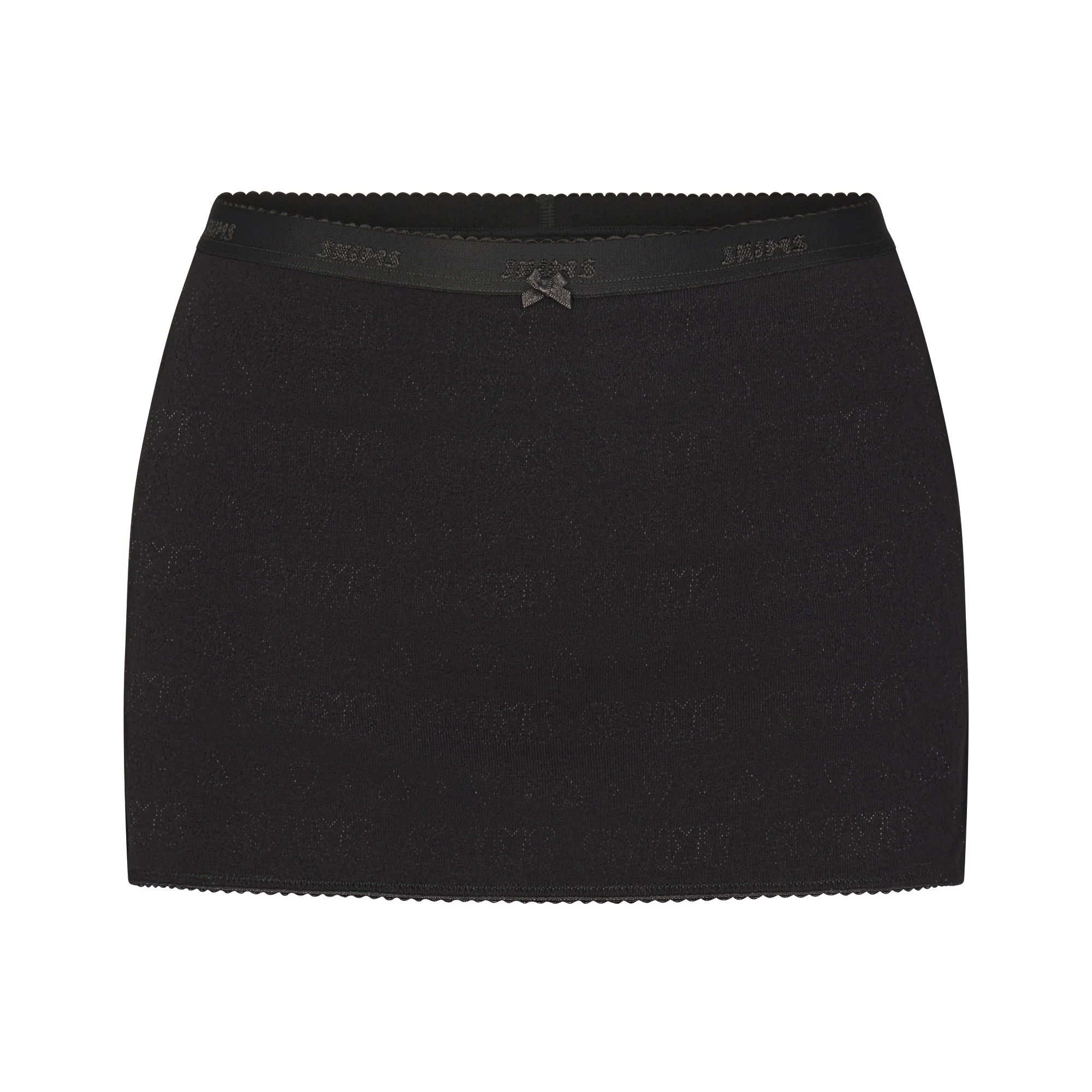 LOGO POINTELLE MICRO SKORT | SOOT