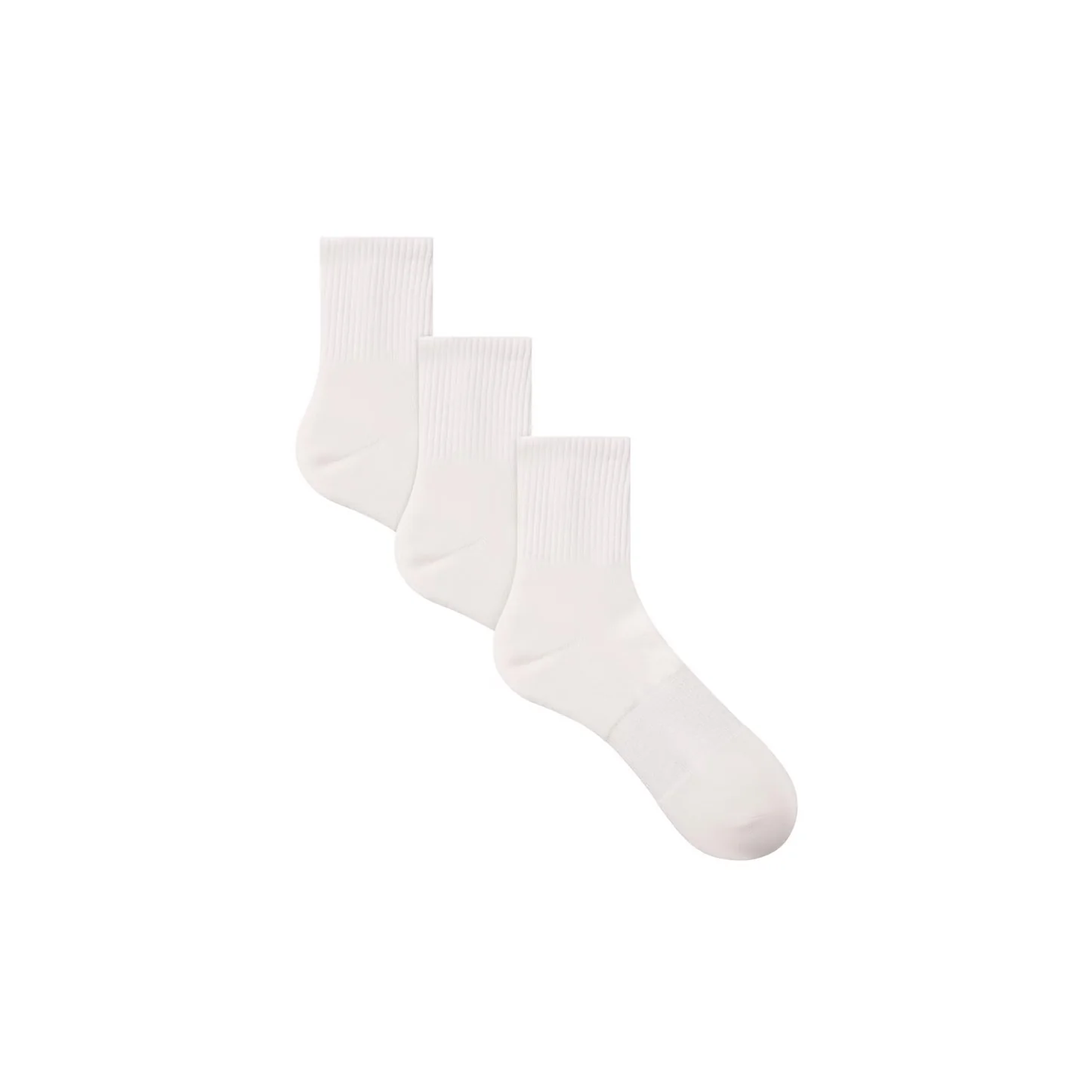 MENS 3/4 CREW SOCK 3-PACK | CHALK