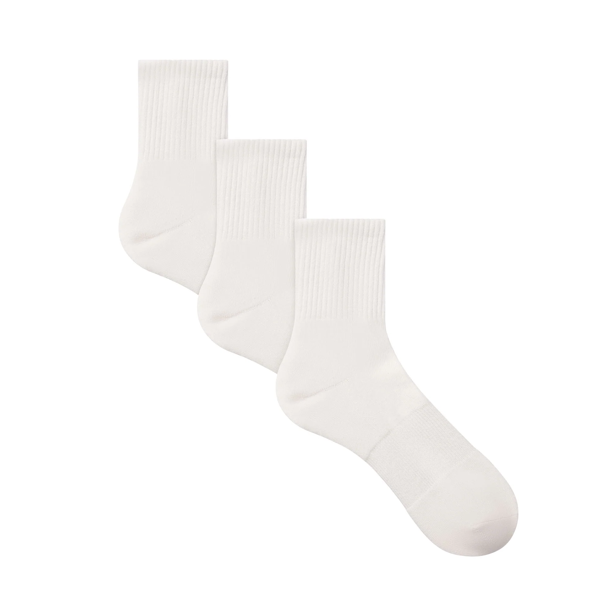 MENS 3/4 CREW SOCK 3-PACK | CHALK - Image 2