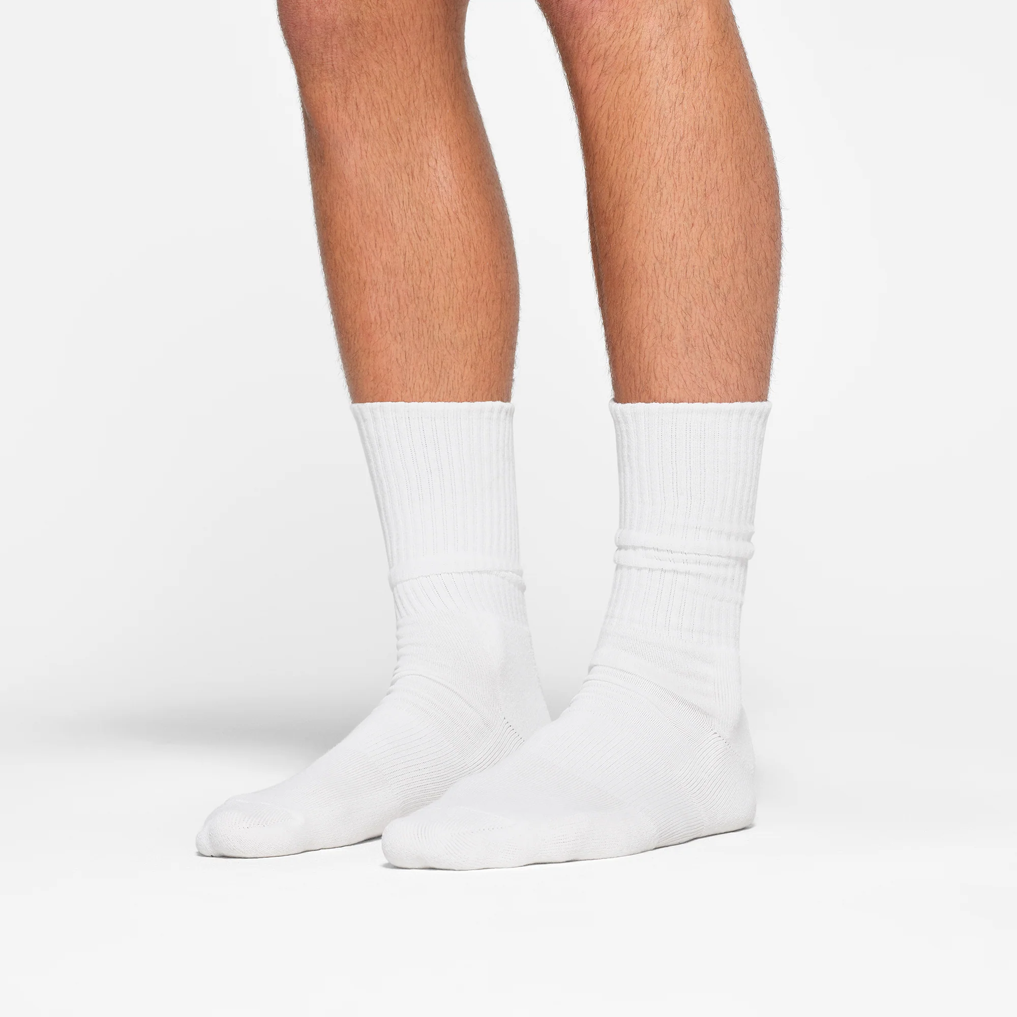 MENS TUBE CREW SOCK 3-PACK | CHALK - Image 3