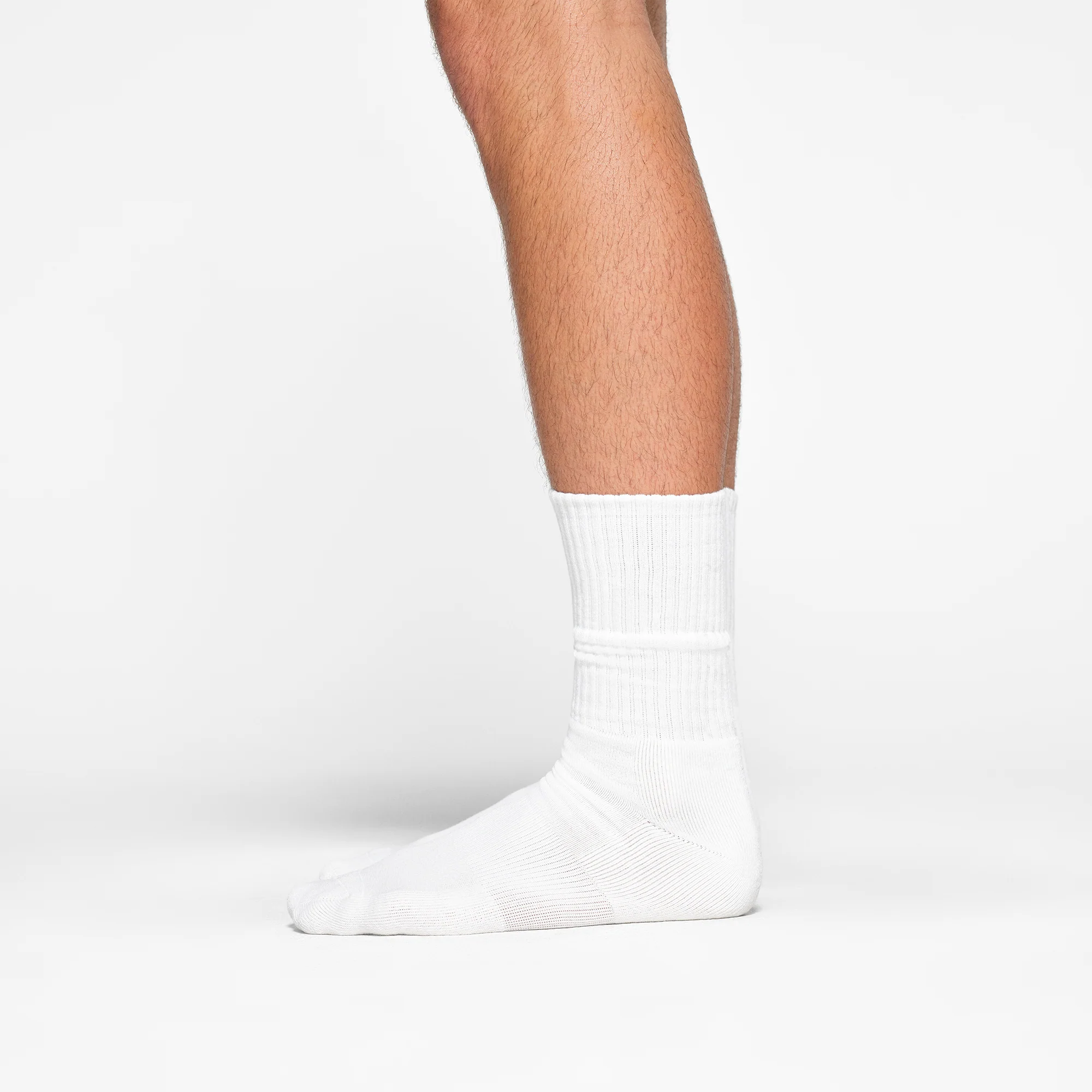 MENS TUBE CREW SOCK 3-PACK | CHALK - Image 4