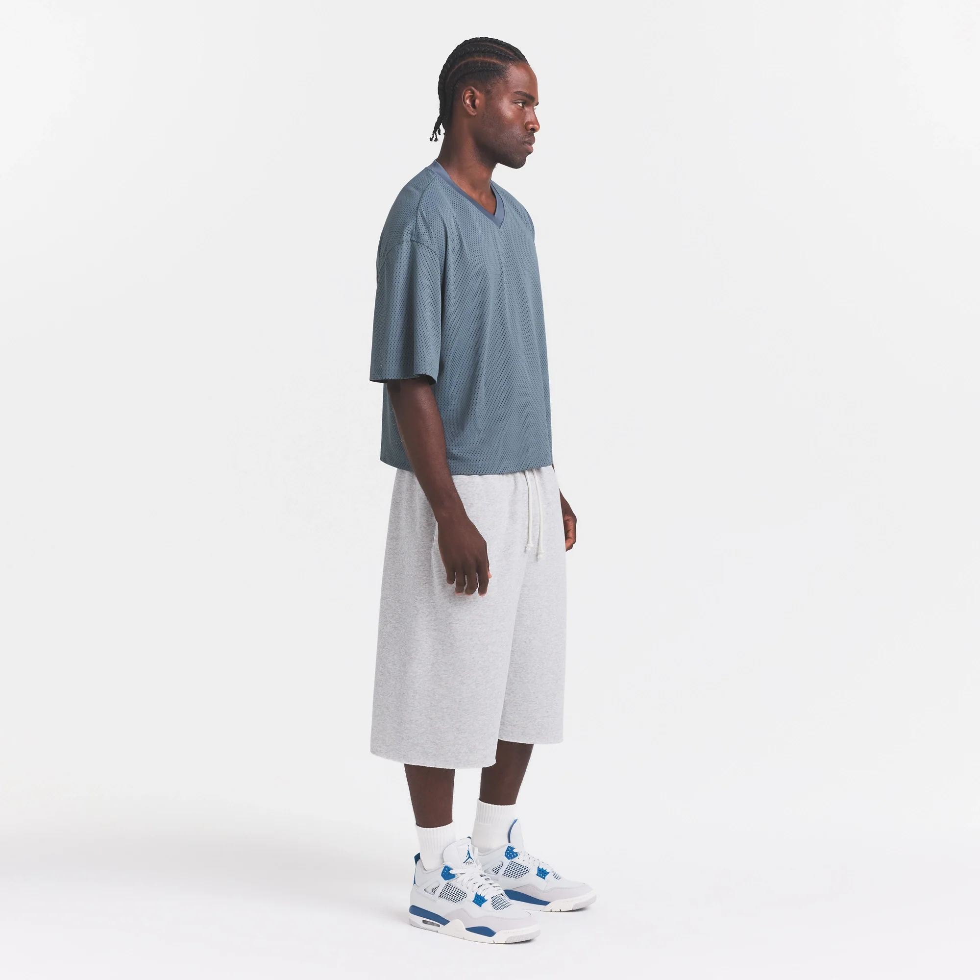 MESH APPAREL MENS CROPPED JERSEY | ZIRCON - Image 4