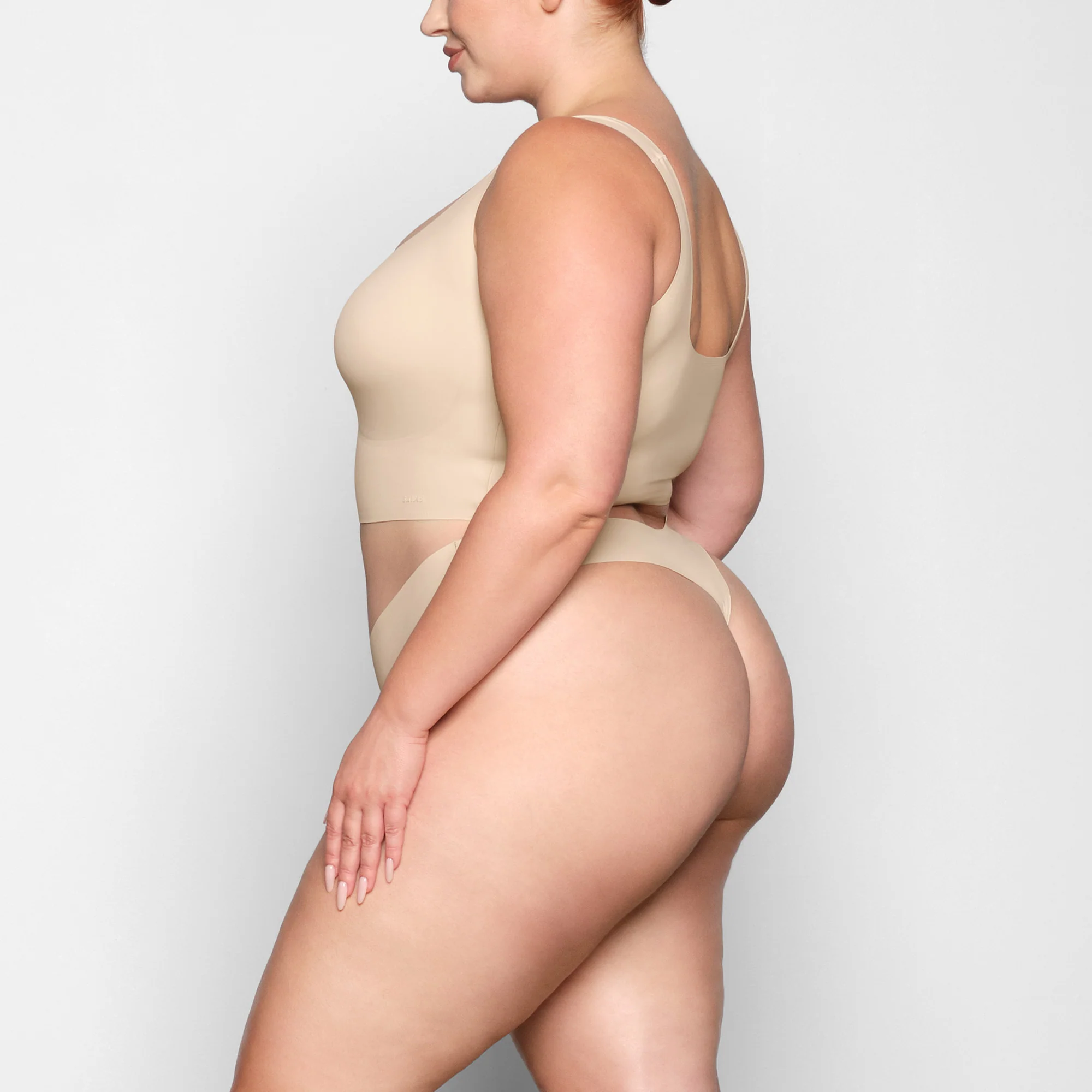NAKED DIPPED THONG | SAND - Image 3