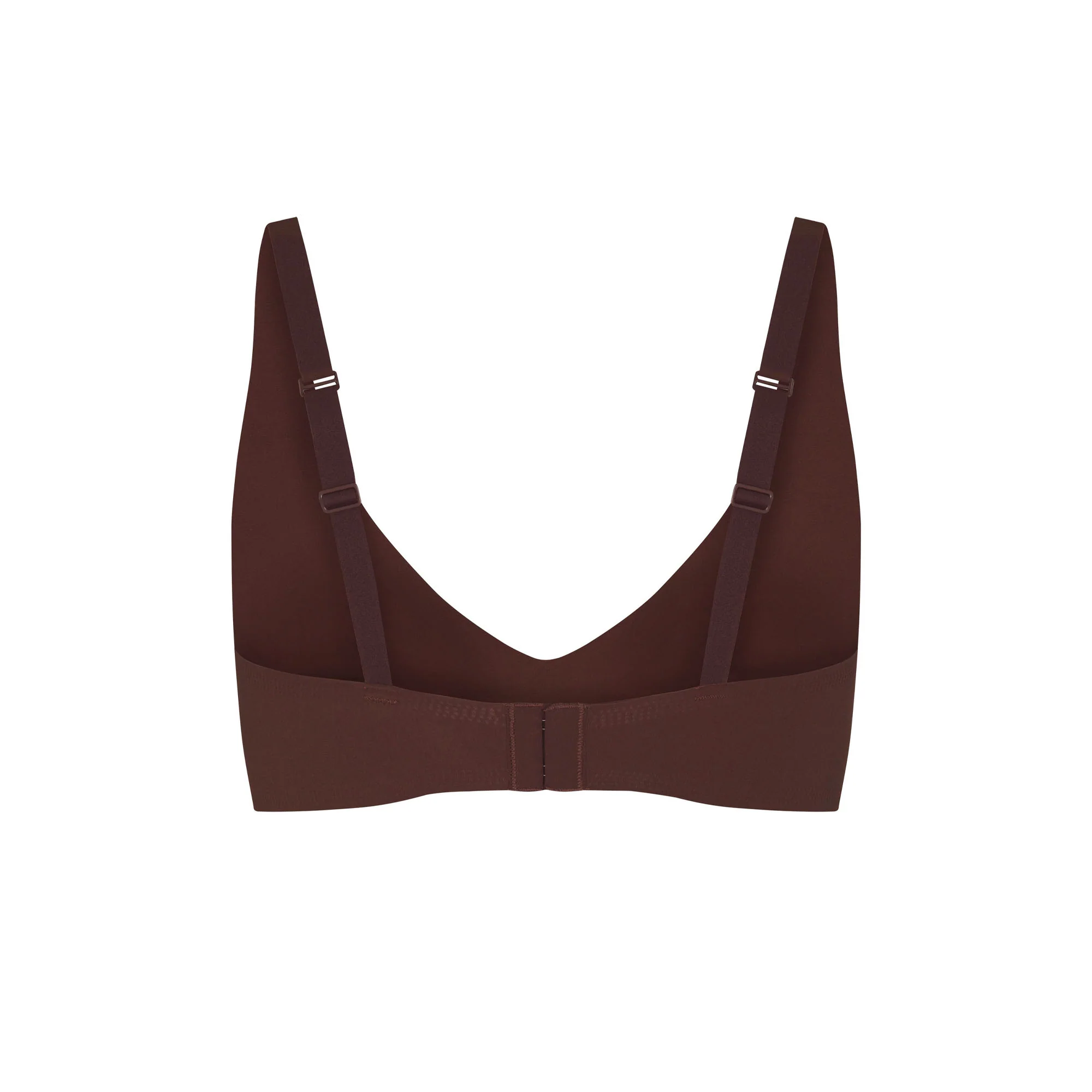 NAKED PLUNGE BRALETTE | COCOA - Image 5