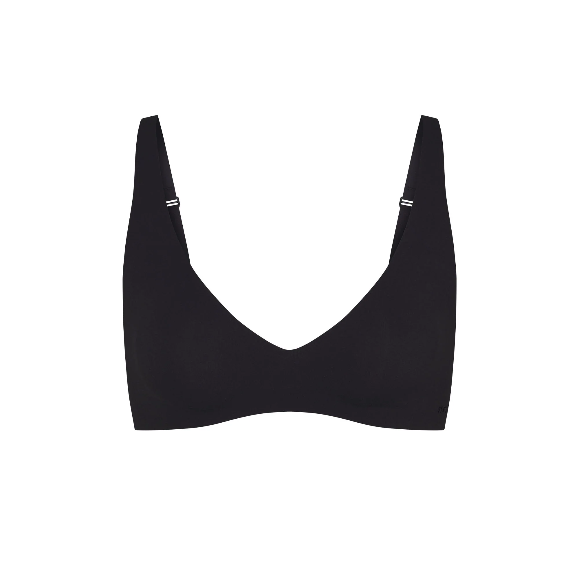 NAKED PLUNGE BRALETTE | ONYX