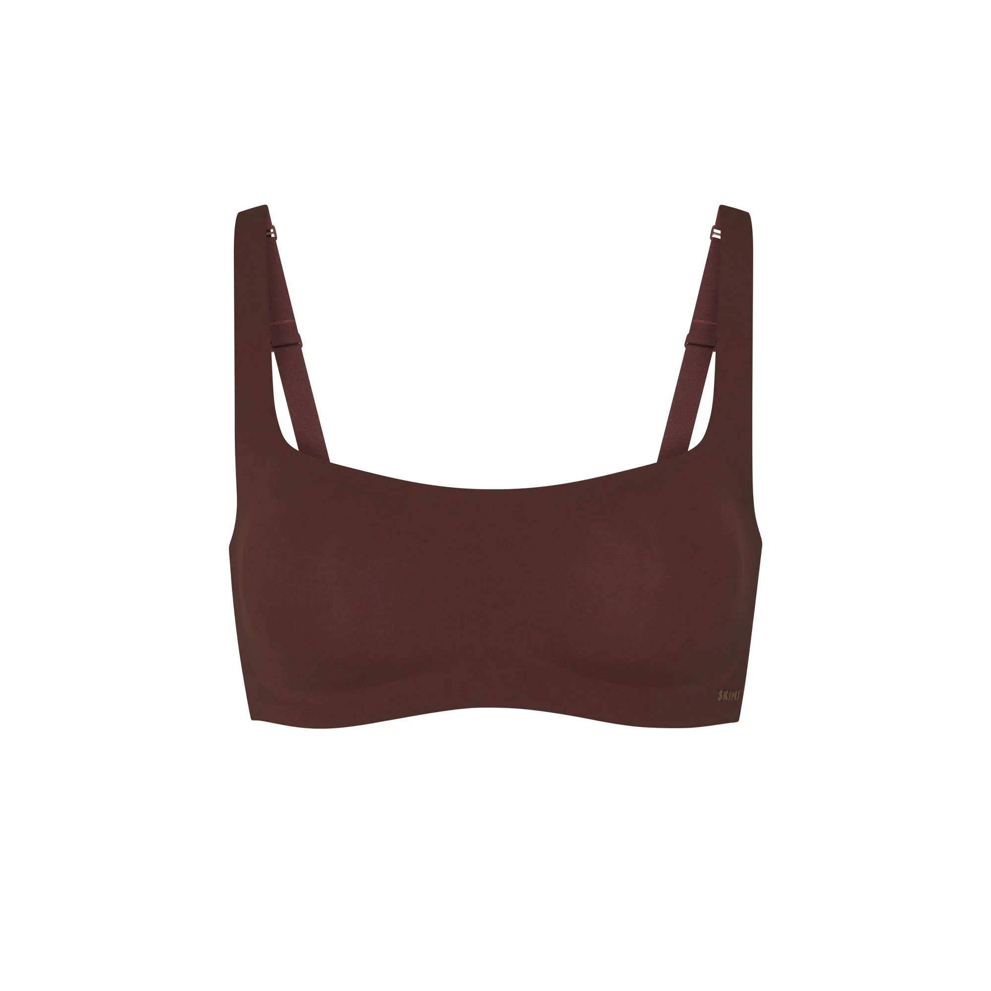 NAKED SCOOP BRALETTE | COCOA