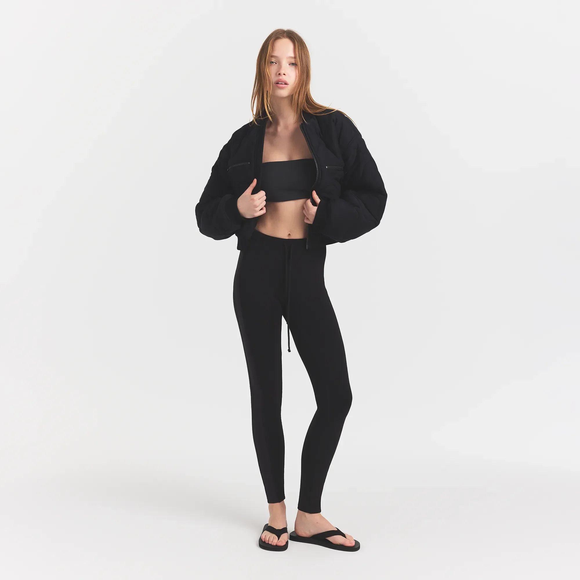 NEOPRENE OUTERWEAR REVERSIBLE BOMBER JACKET | OBSIDIAN - Image 2