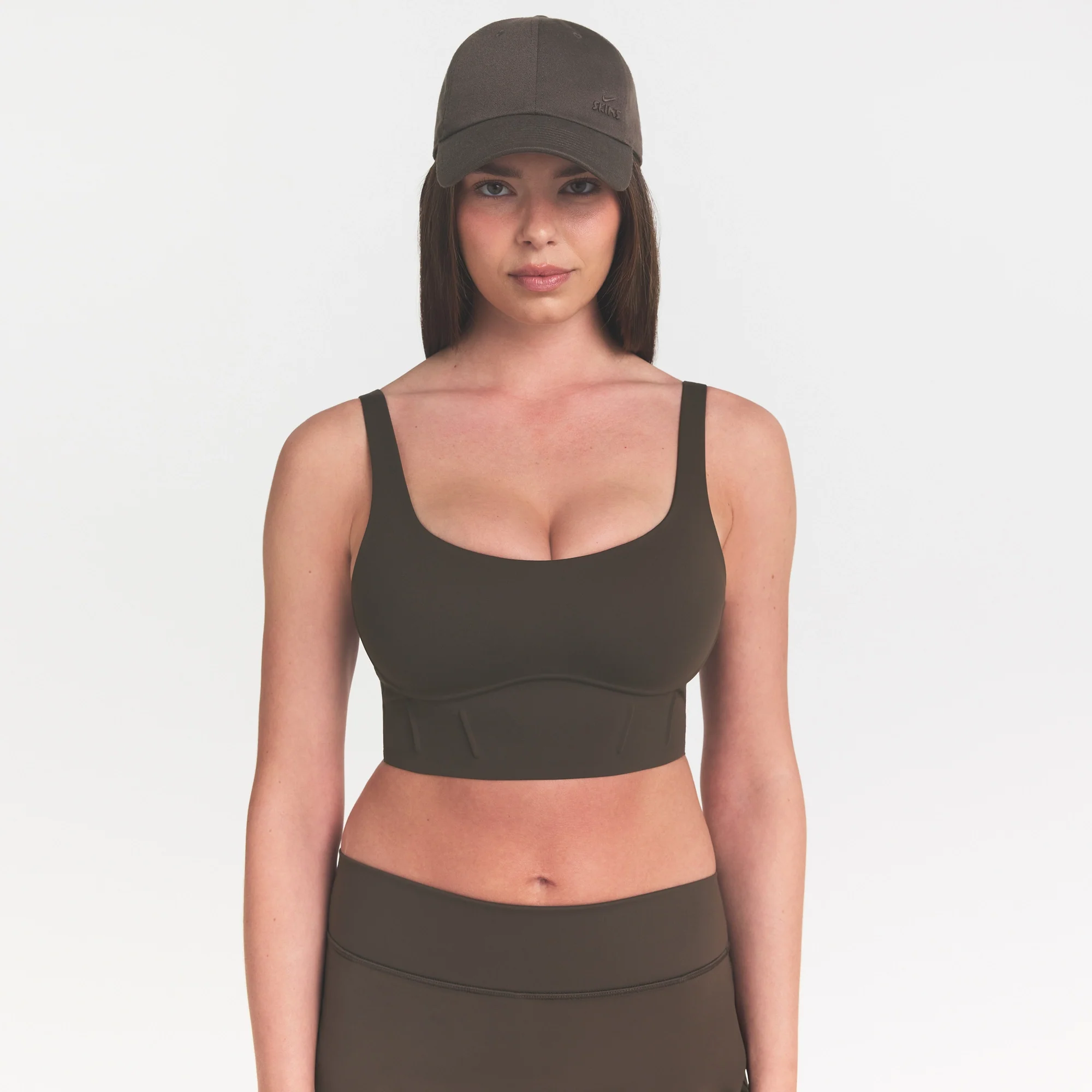 NikeSKIMS ACCESSORIES CLUB CAP | DARK SEPIA - Image 2