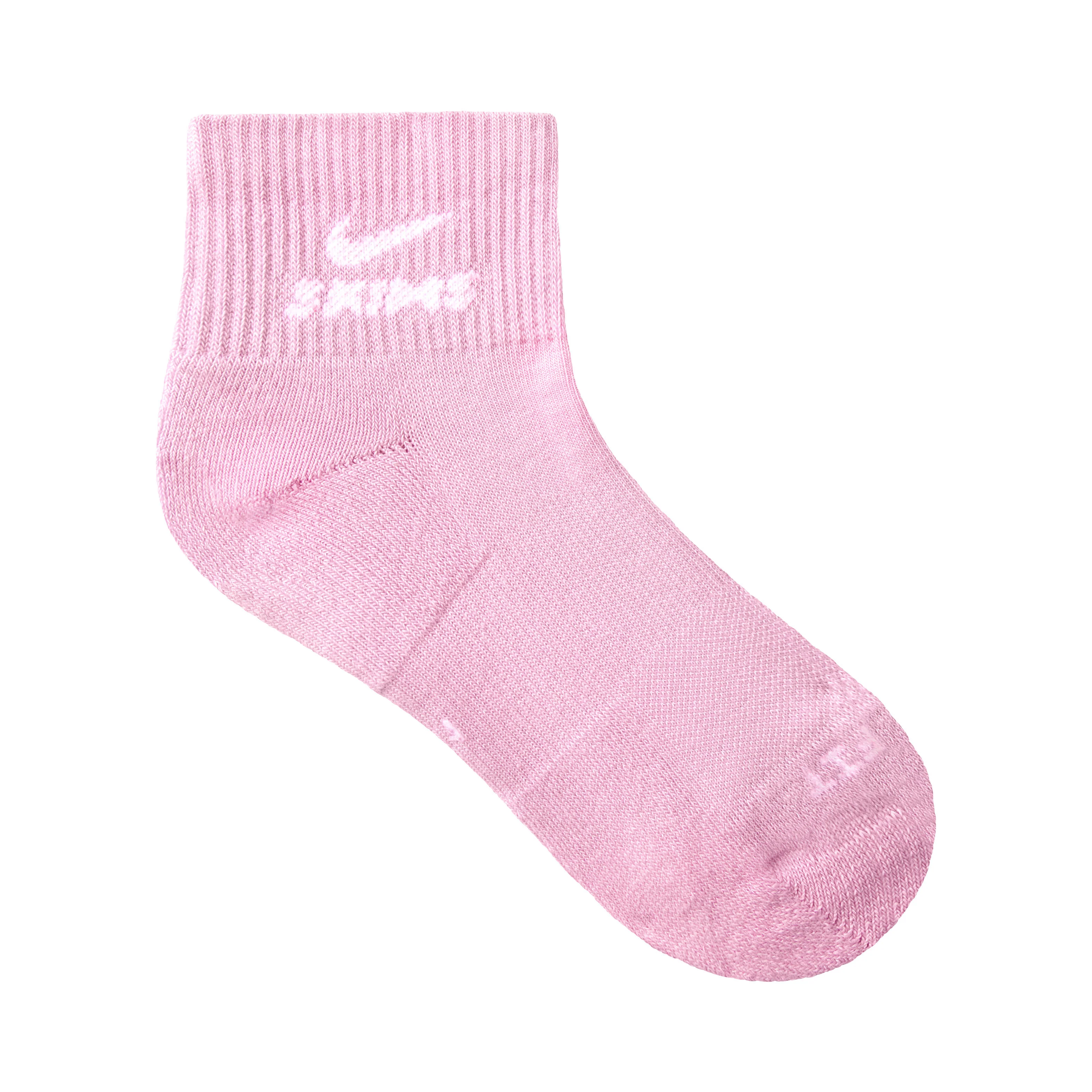 NikeSKIMS ACCESSORIES DRI-FIT™ QUARTER CREW SOCK 3-PACK | BUBBLE GUM MULTI - Image 3