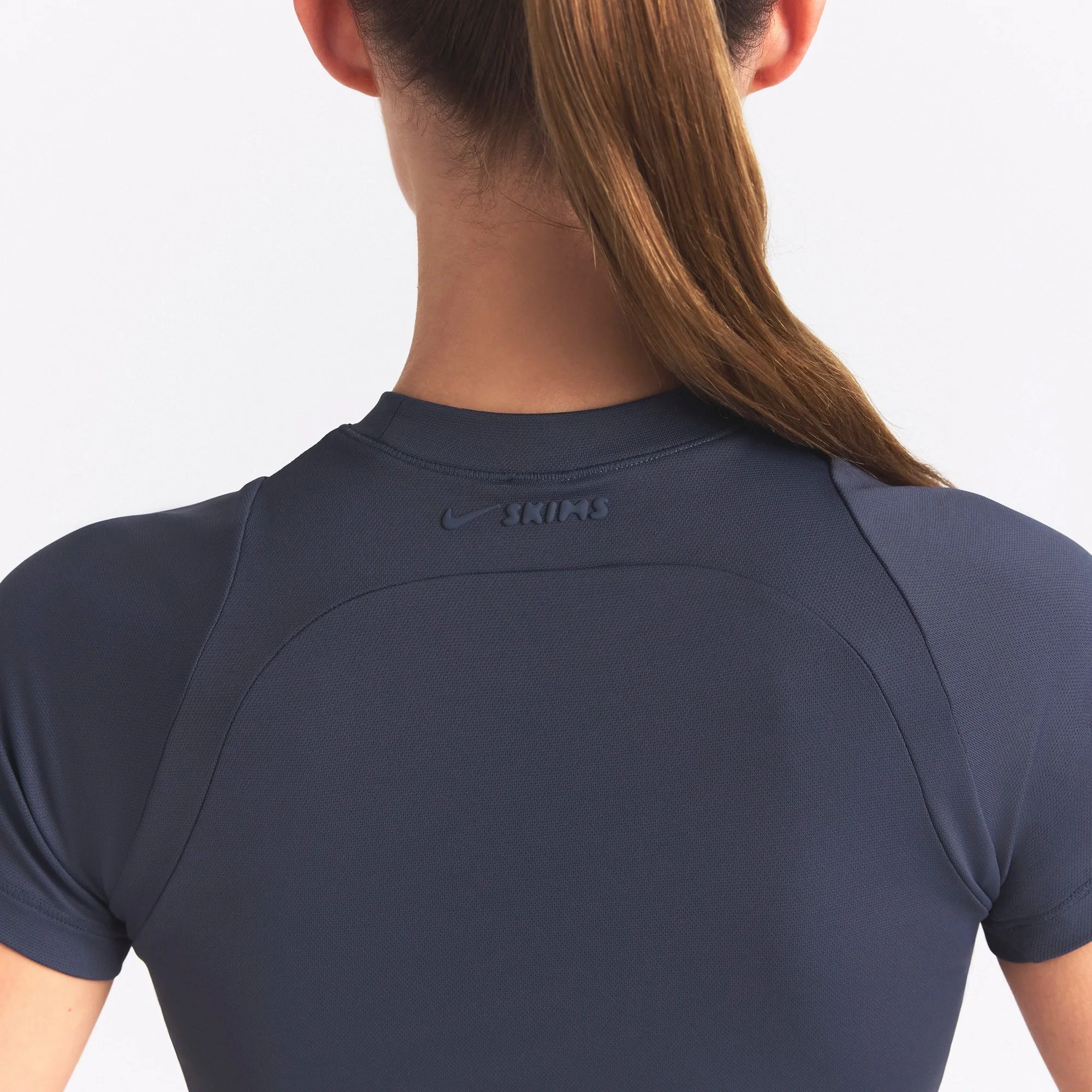 NikeSKIMS AIRY BABY TEE | DEEP ROYAL - Image 4