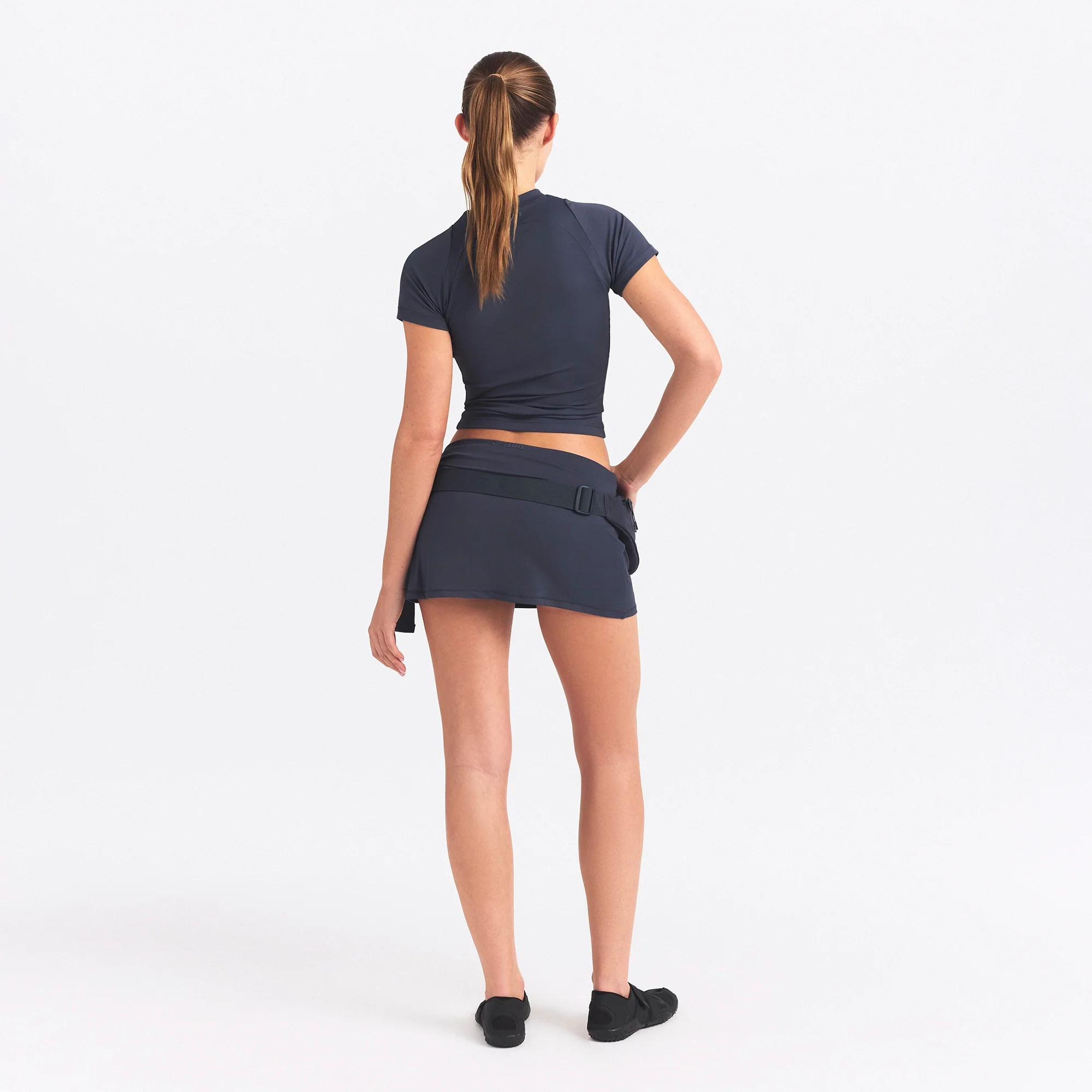 NikeSKIMS AIRY BABY TEE | DEEP ROYAL - Image 5