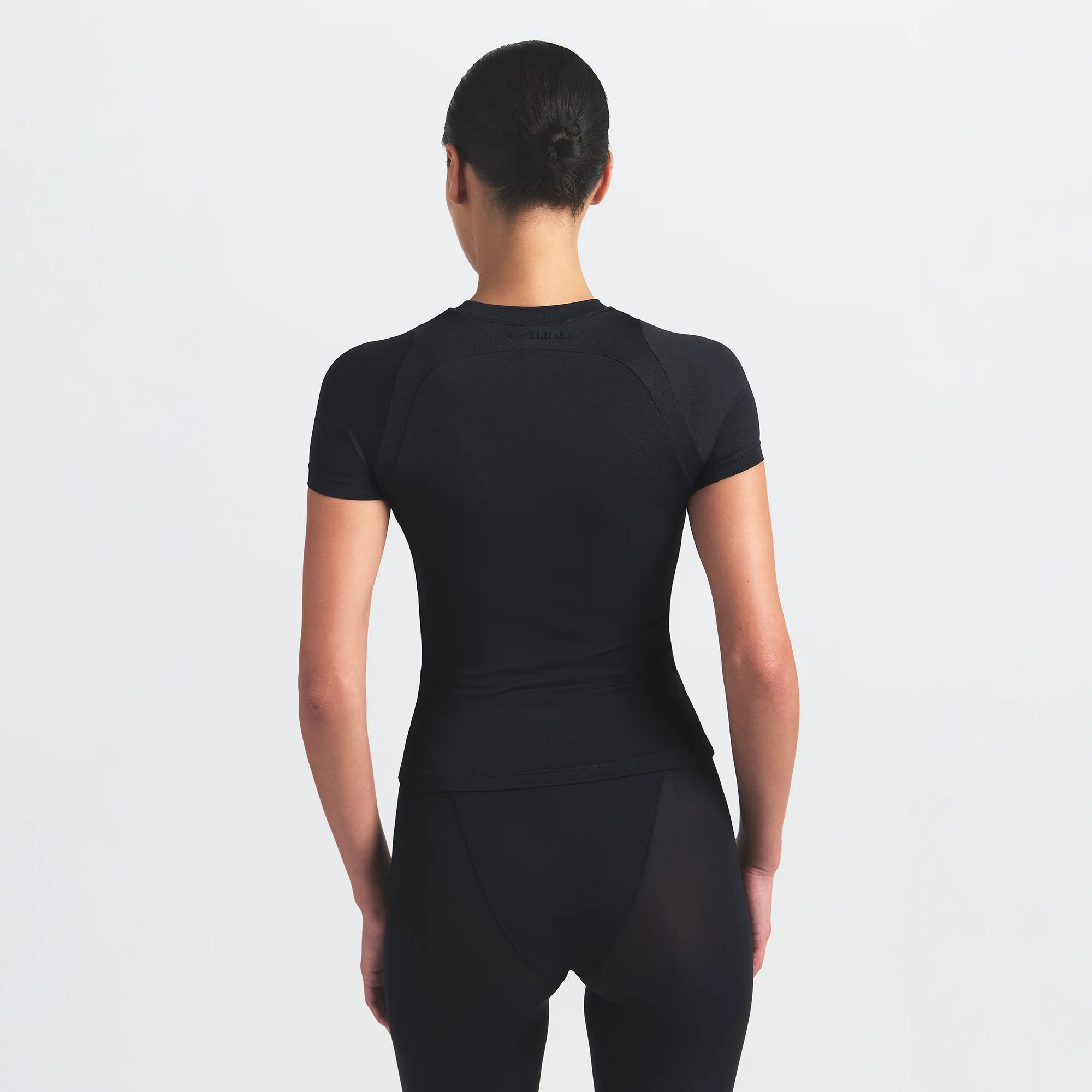 NikeSKIMS AIRY BABY TEE | OBSIDIAN - Image 6
