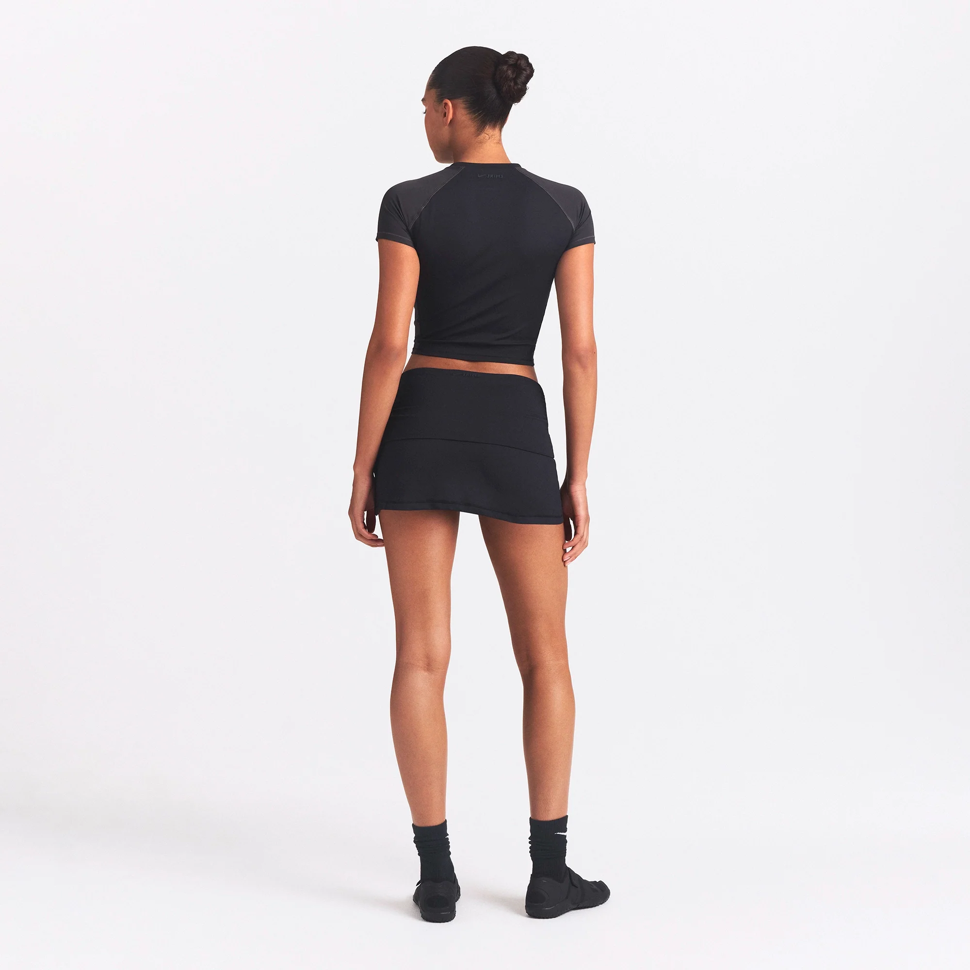 NikeSKIMS AIRY FOLDOVER SKORT | OBSIDIAN - Image 8