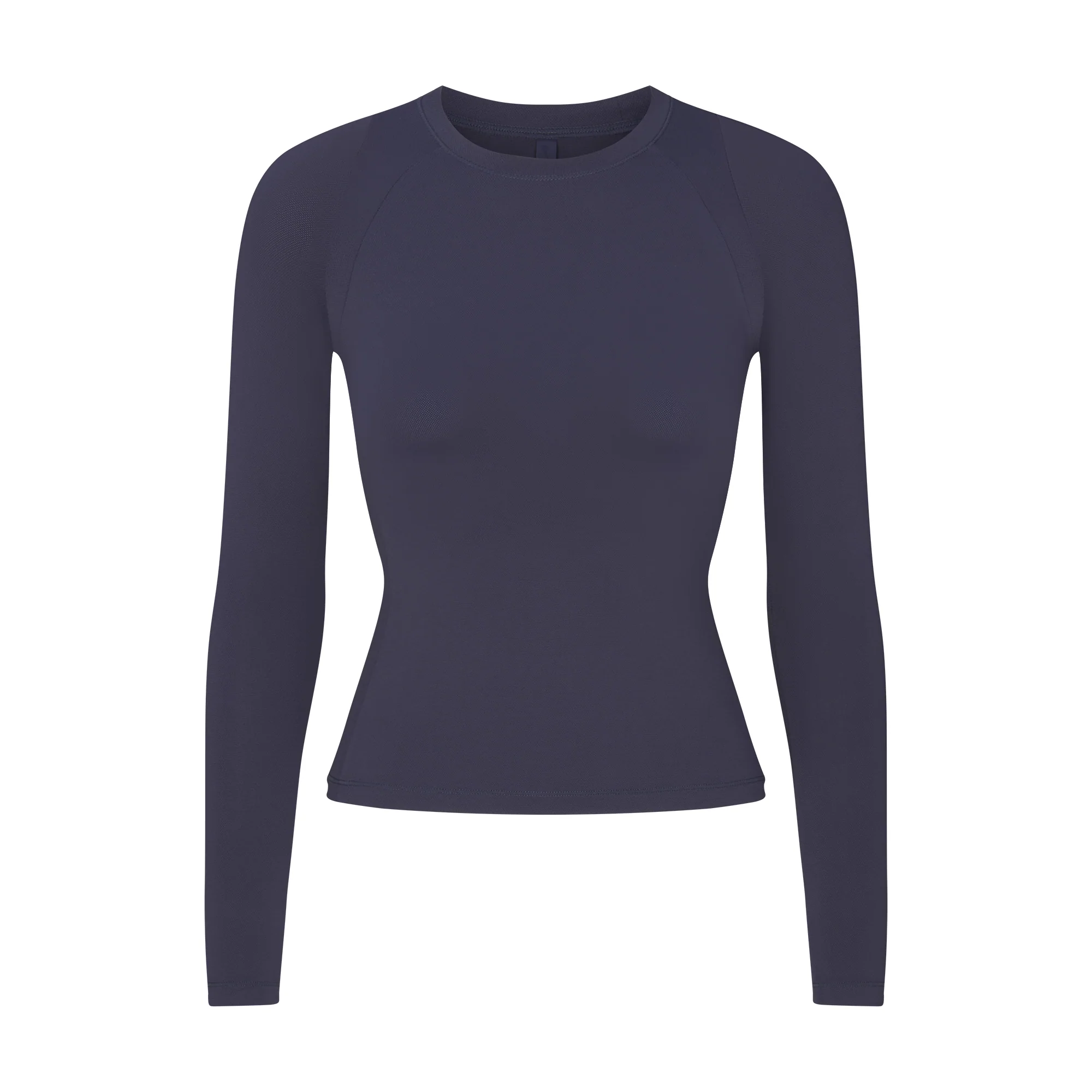 NikeSKIMS AIRY LONG SLEEVE CREW NECK TOP | DEEP ROYAL