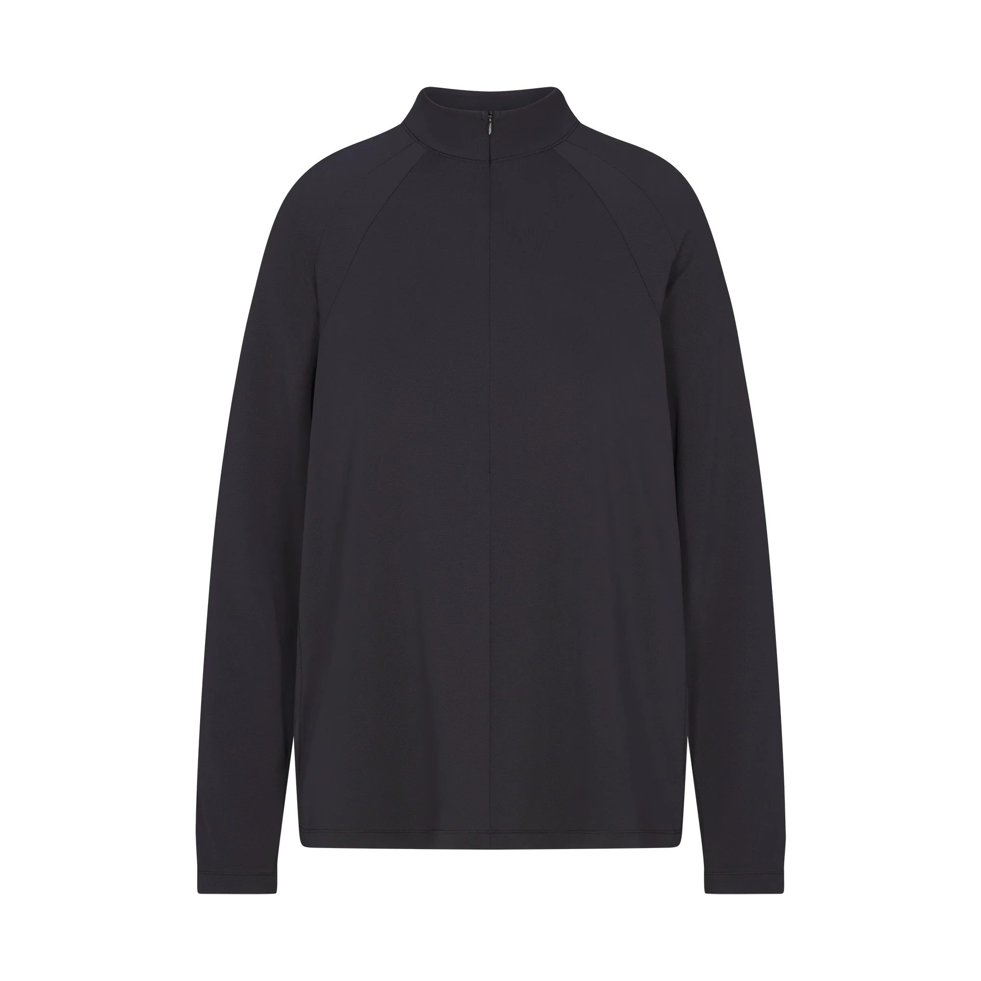 NikeSKIMS AIRY LONG SLEEVE HALF ZIP | OBSIDIAN