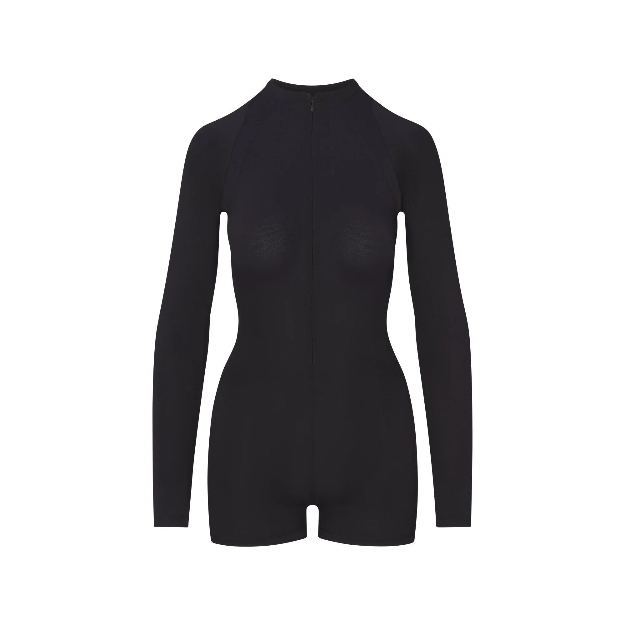 NikeSKIMS AIRY LONG SLEEVE ONE PIECE | OBSIDIAN