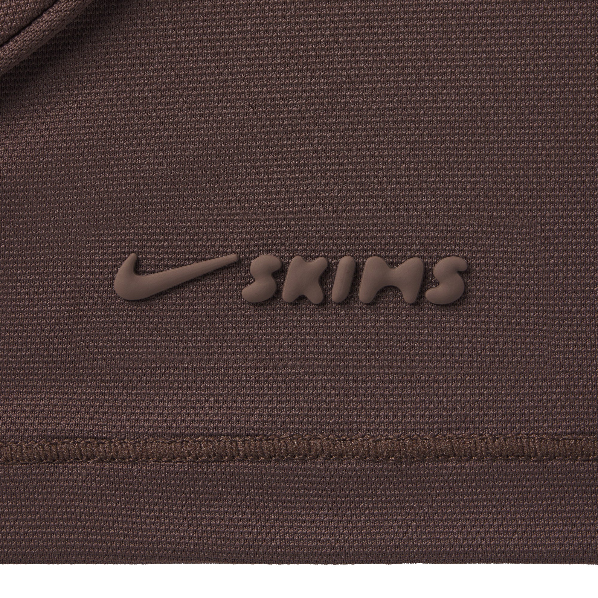 NikeSKIMS AIRY RELAXED SHORT | DARK SEPIA - Image 6