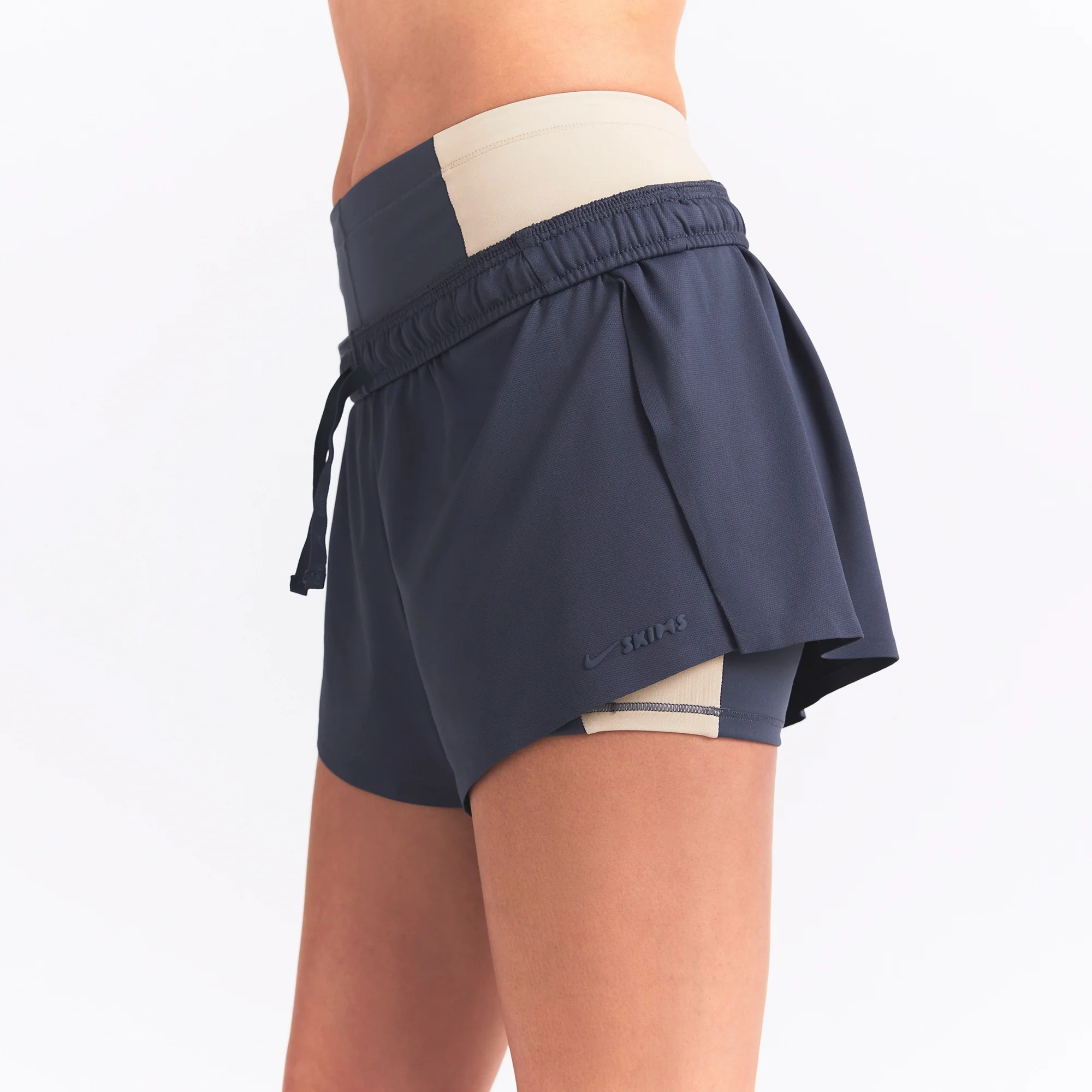 NikeSKIMS AIRY MINI SHORT | DEEP ROYAL - Image 3