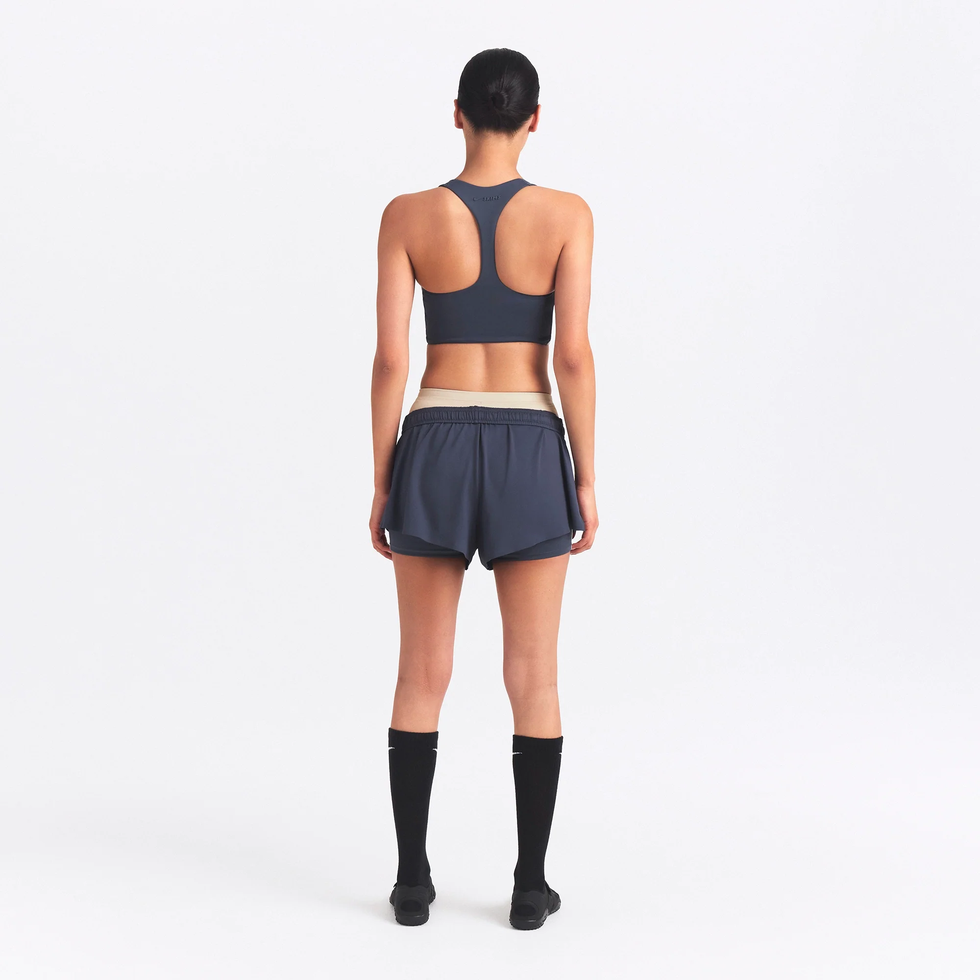 NikeSKIMS AIRY MINI SHORT | DEEP ROYAL - Image 4