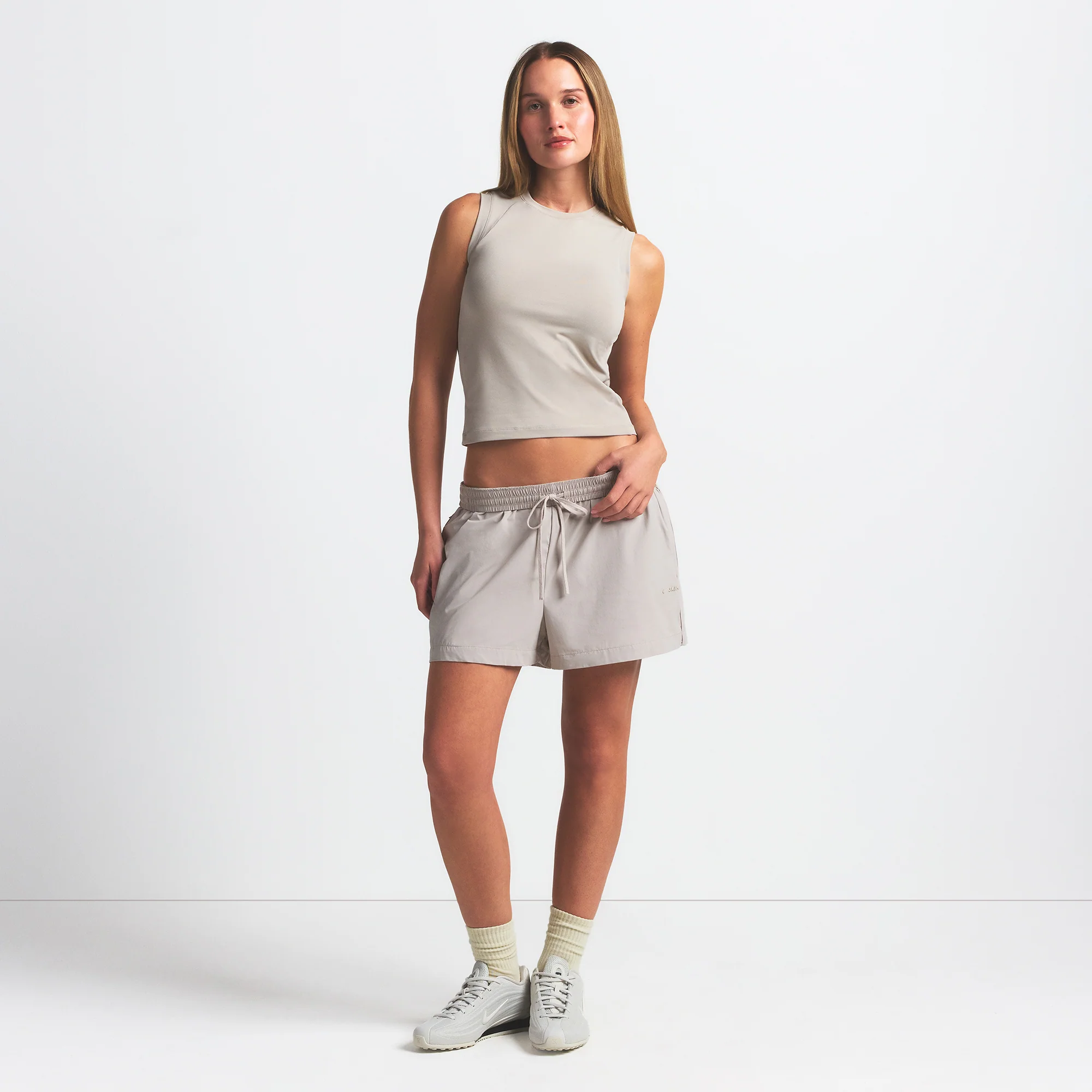 NikeSKIMS AIRY MUSCLE TEE | STONE - Image 2