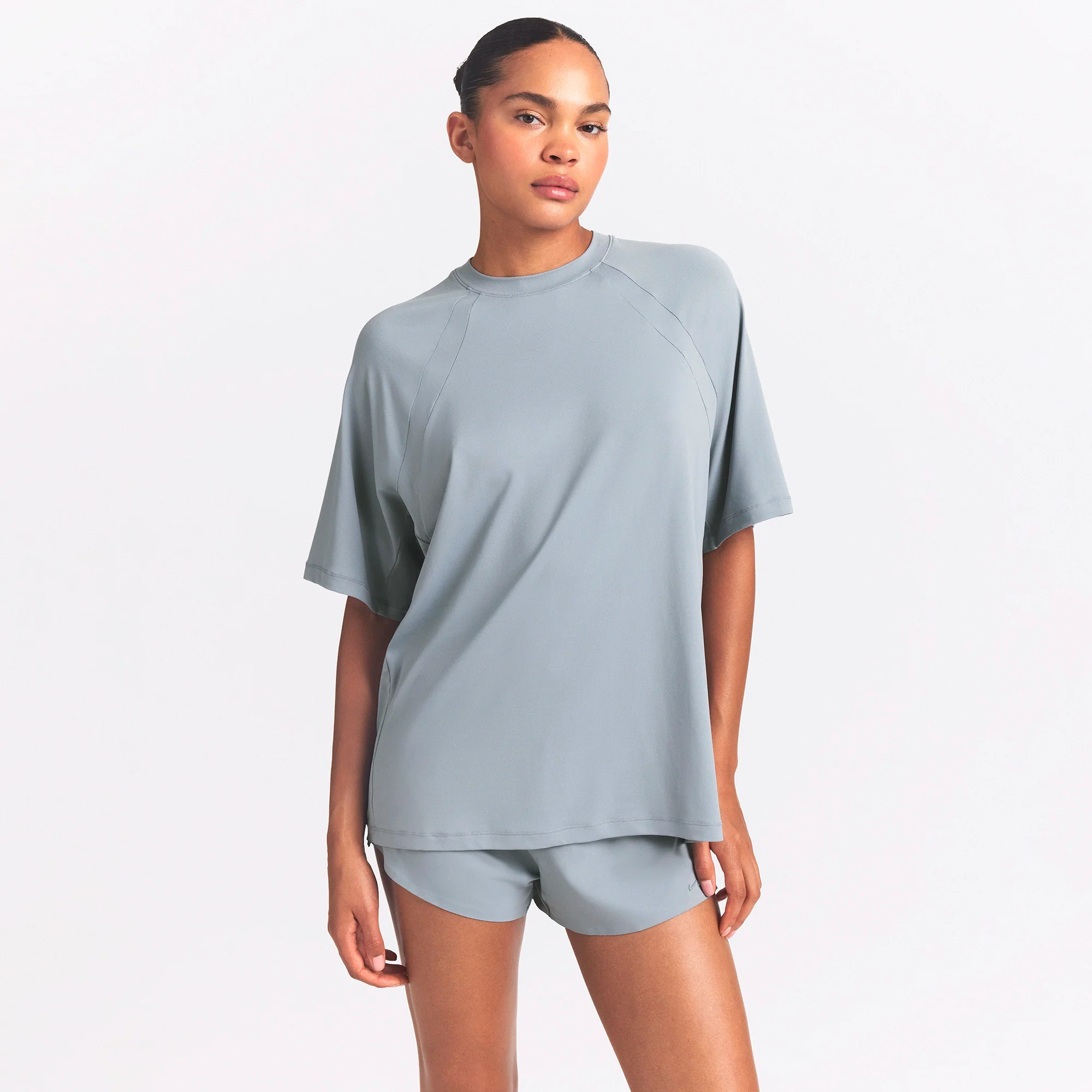 NikeSKIMS AIRY OVERSIZED TEE | WASHED PACIFIC - Image 3