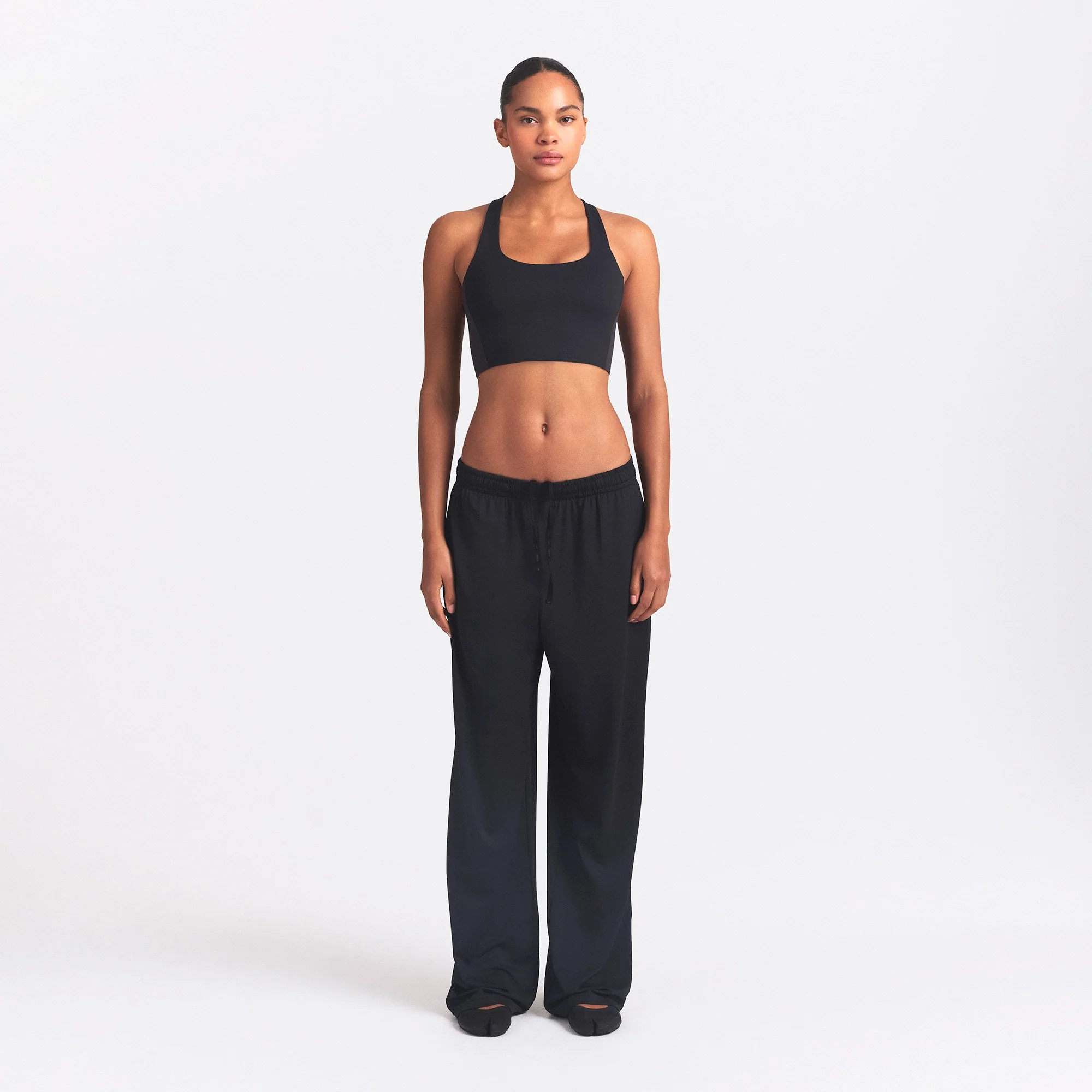 NikeSKIMS AIRY WIDE LEG PANT | OBSIDIAN - Image 7