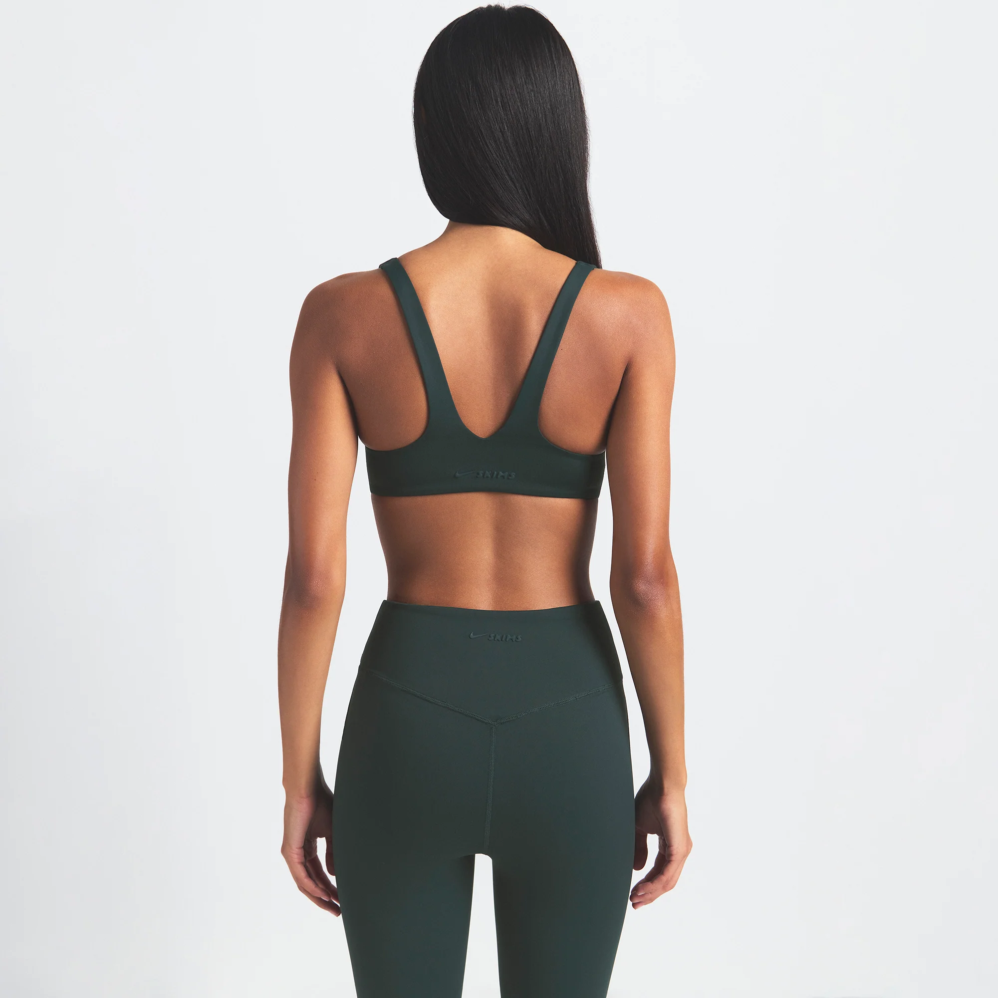 NikeSKIMS MATTE 26" LEGGING | DARK TEAL - Image 4
