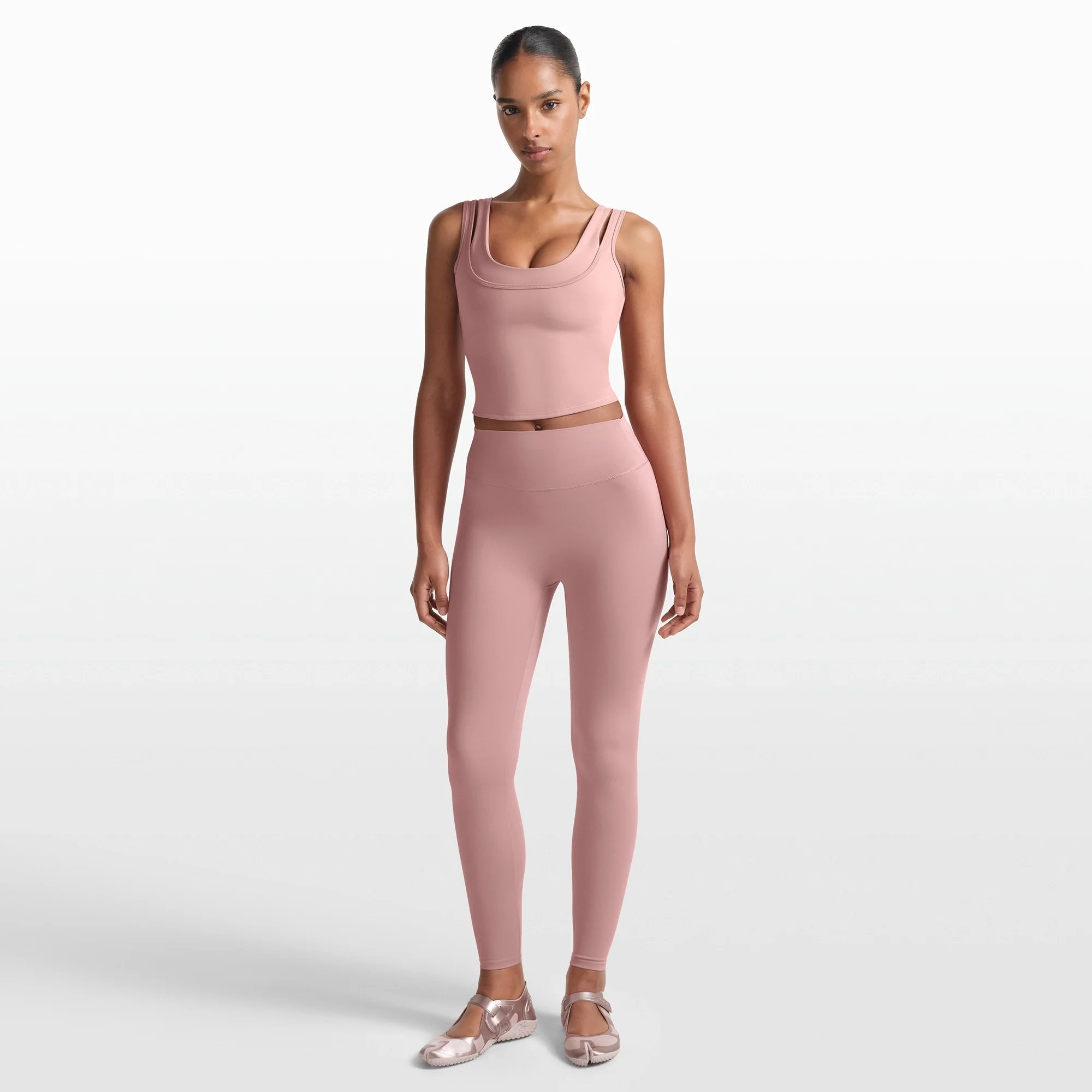 NikeSKIMS MATTE 26" LEGGING | HIMALAYAN - Image 2
