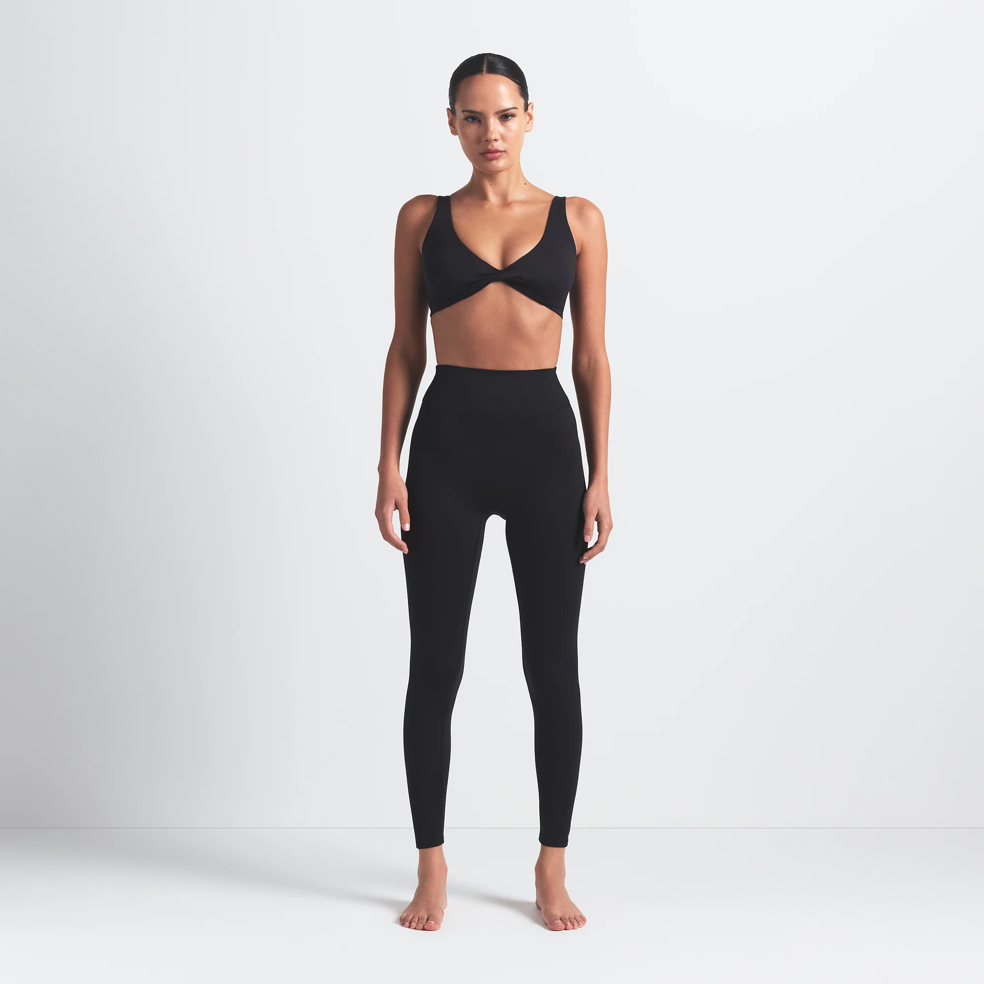 NikeSKIMS MATTE 26" LEGGING | OBSIDIAN - Image 5