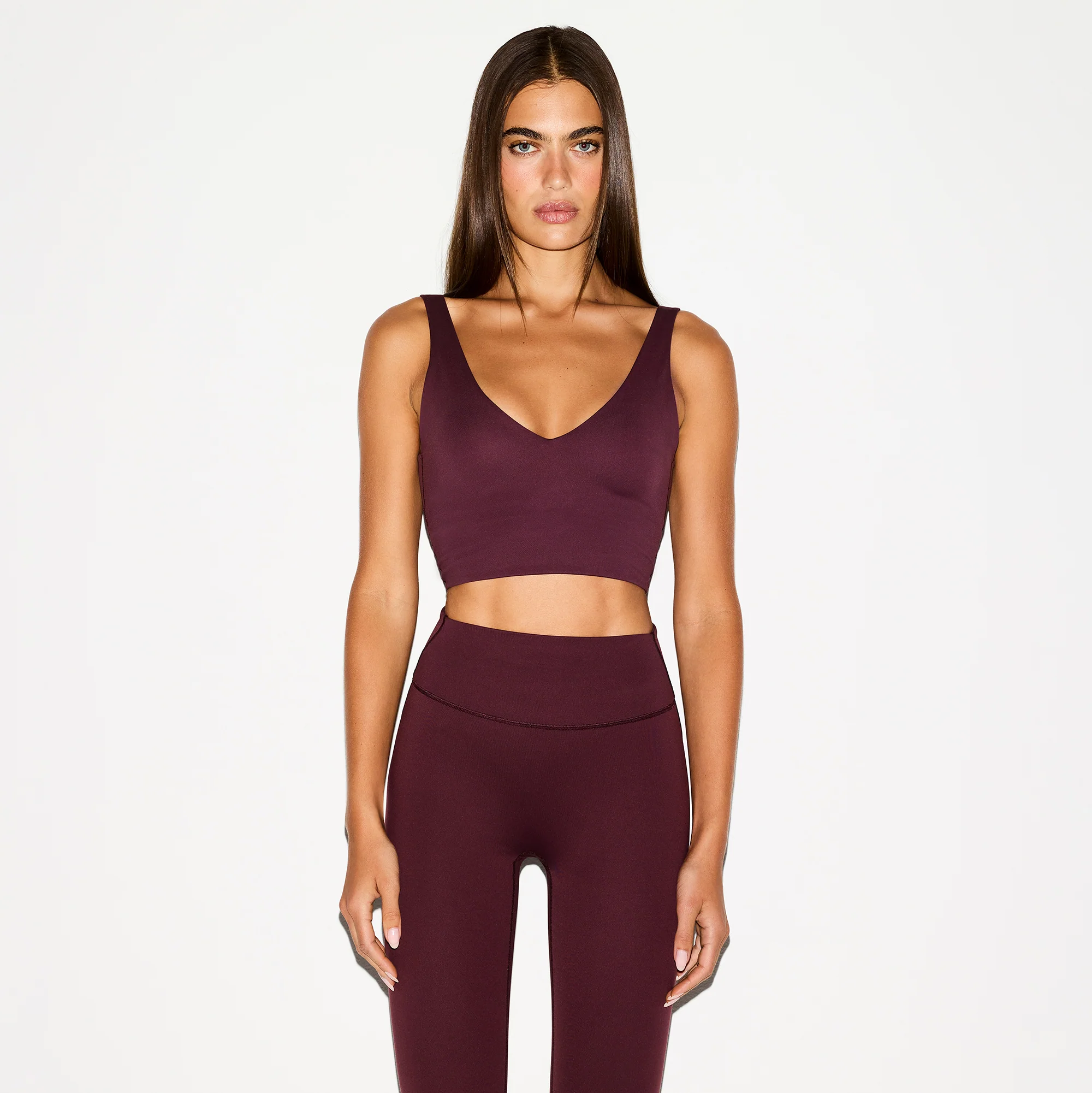 NikeSKIMS MATTE 29" LEGGING | CURRANT - Image 3