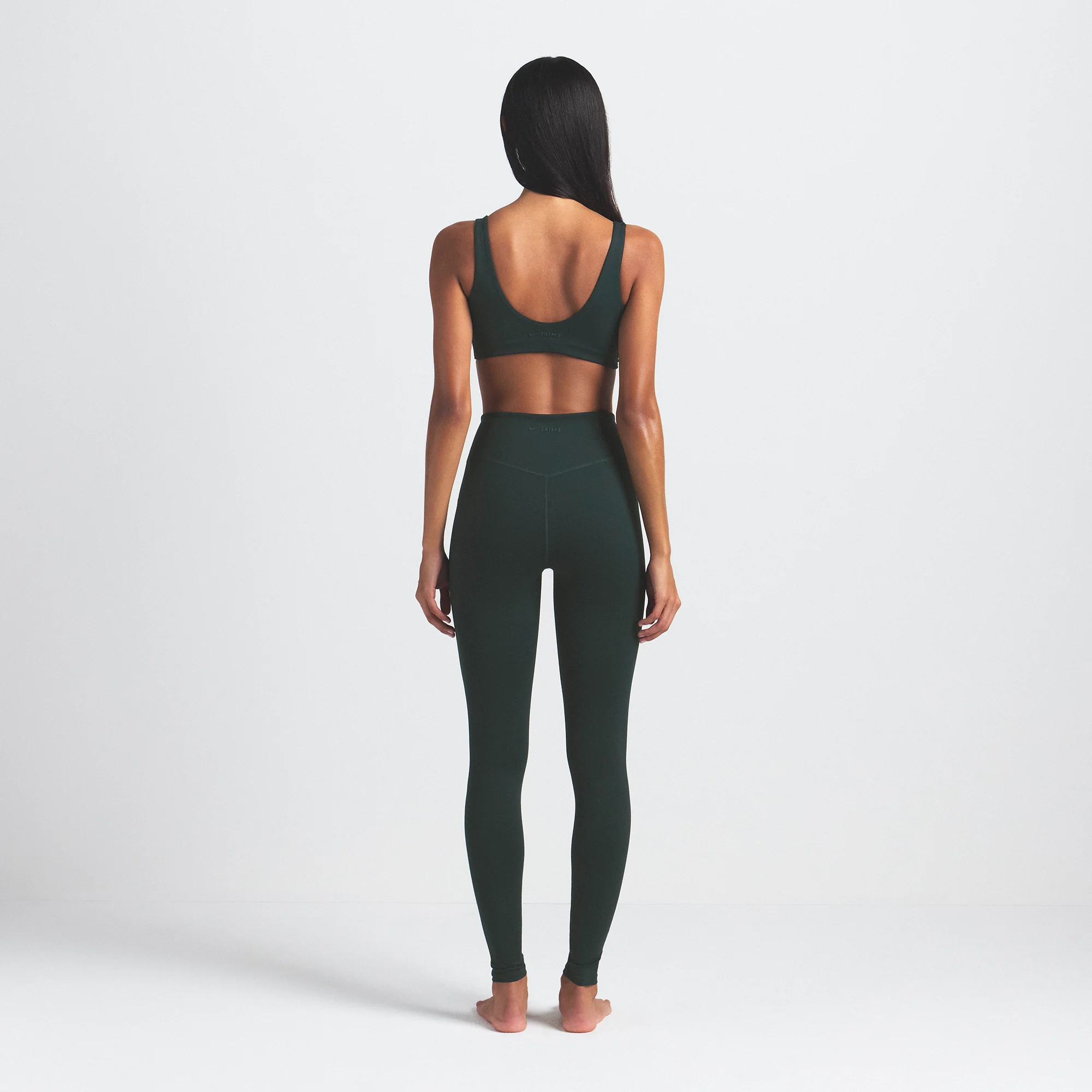 NikeSKIMS MATTE 29" LEGGING | DARK TEAL - Image 4