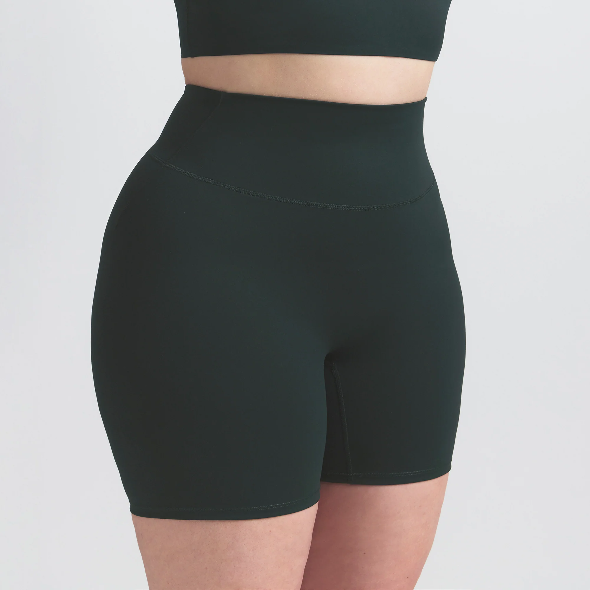 NikeSKIMS MATTE 5" BIKER SHORT | DARK TEAL - Image 7