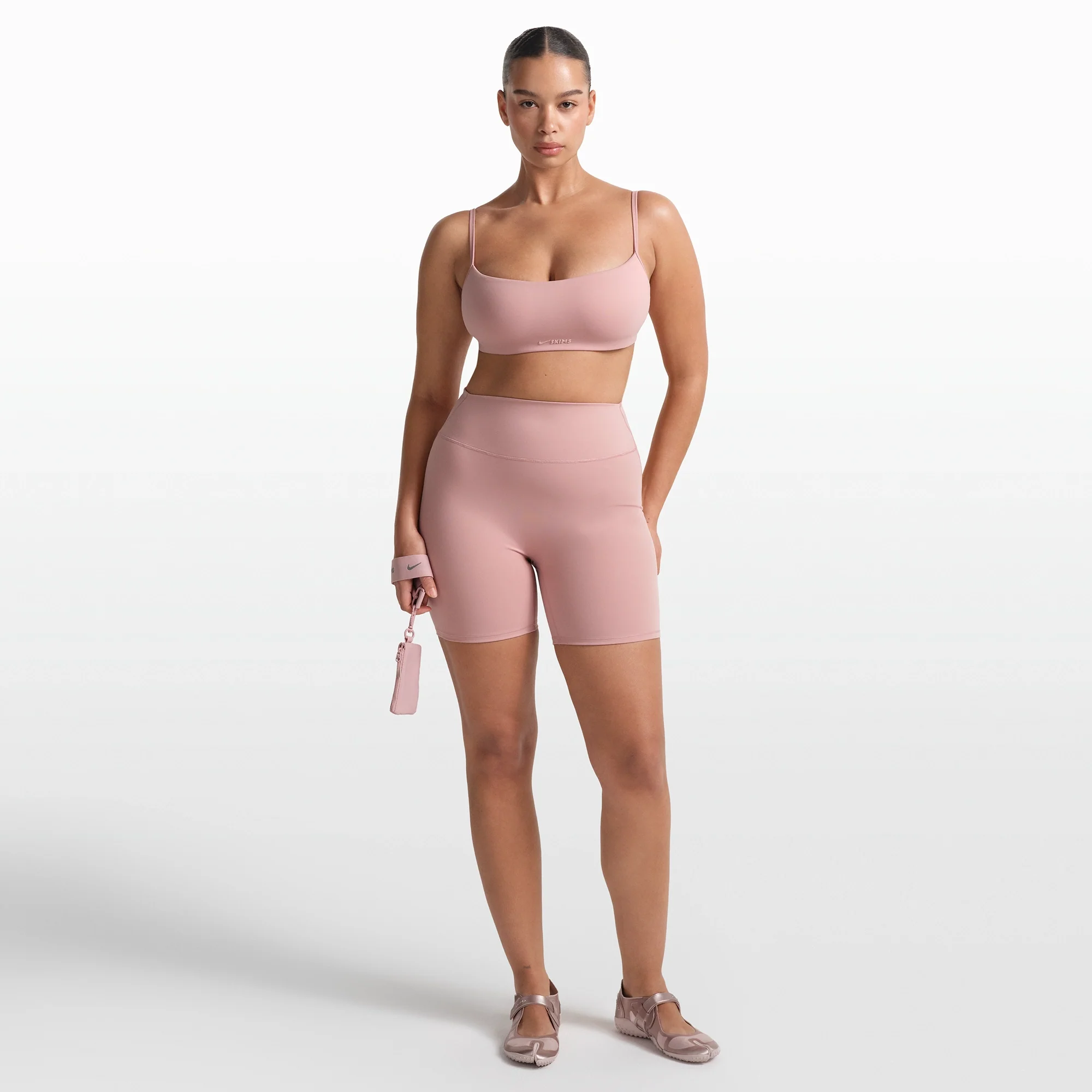 NikeSKIMS MATTE 5" BIKER SHORT | HIMALAYAN - Image 2