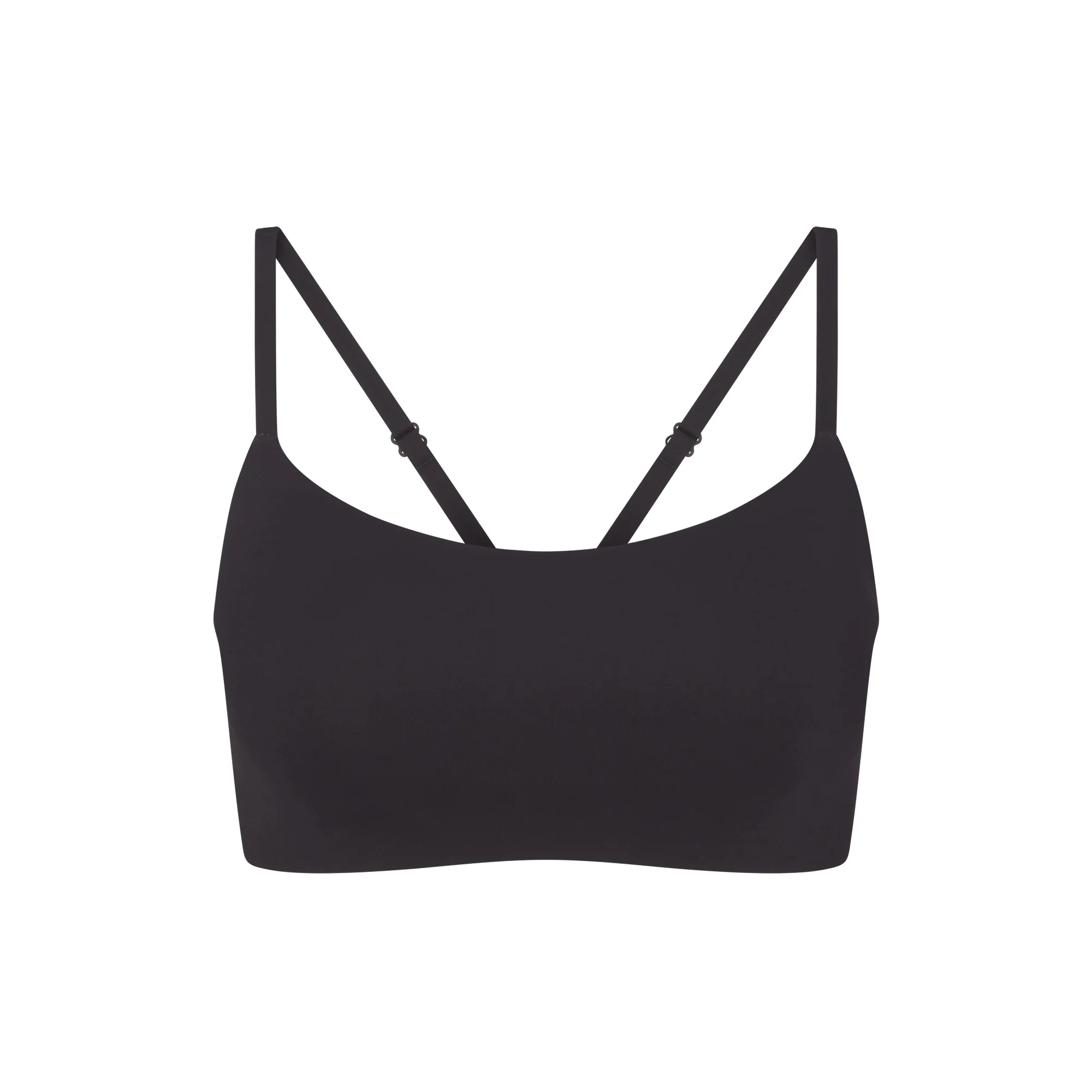 NikeSKIMS MATTE CONTOUR CAMI BRA | OBSIDIAN
